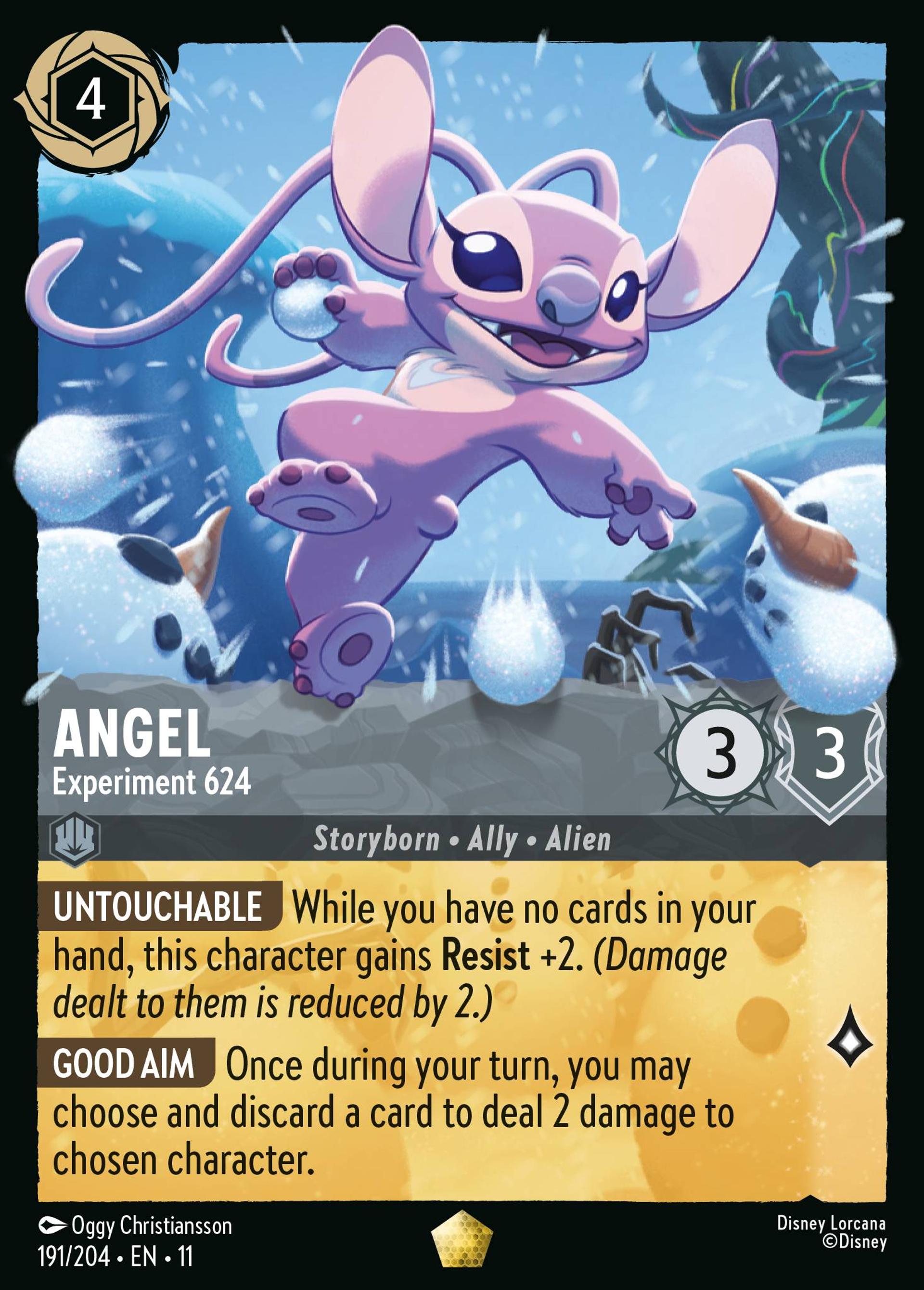 Angel - Experiment 624 — Winterspell — Lorcana