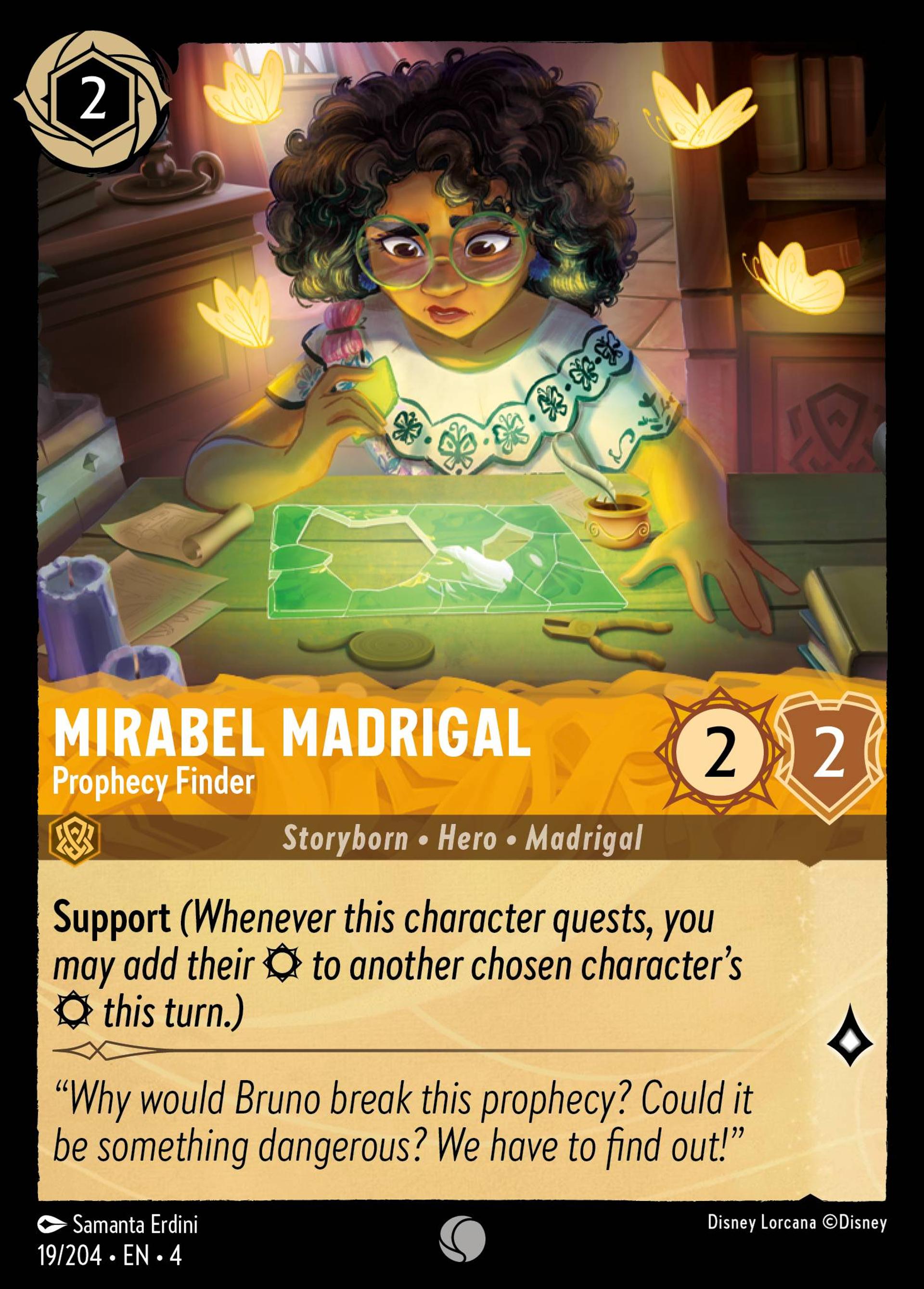 Mirabel Madrigal - Prophecy Finder — Ursula's Return — Lorcana