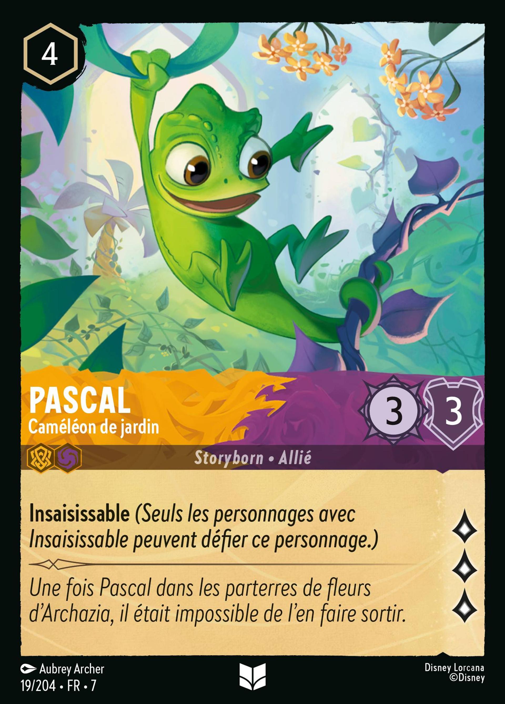 Pascal - Caméléon de jardin — Archazia's Island — Lorcana