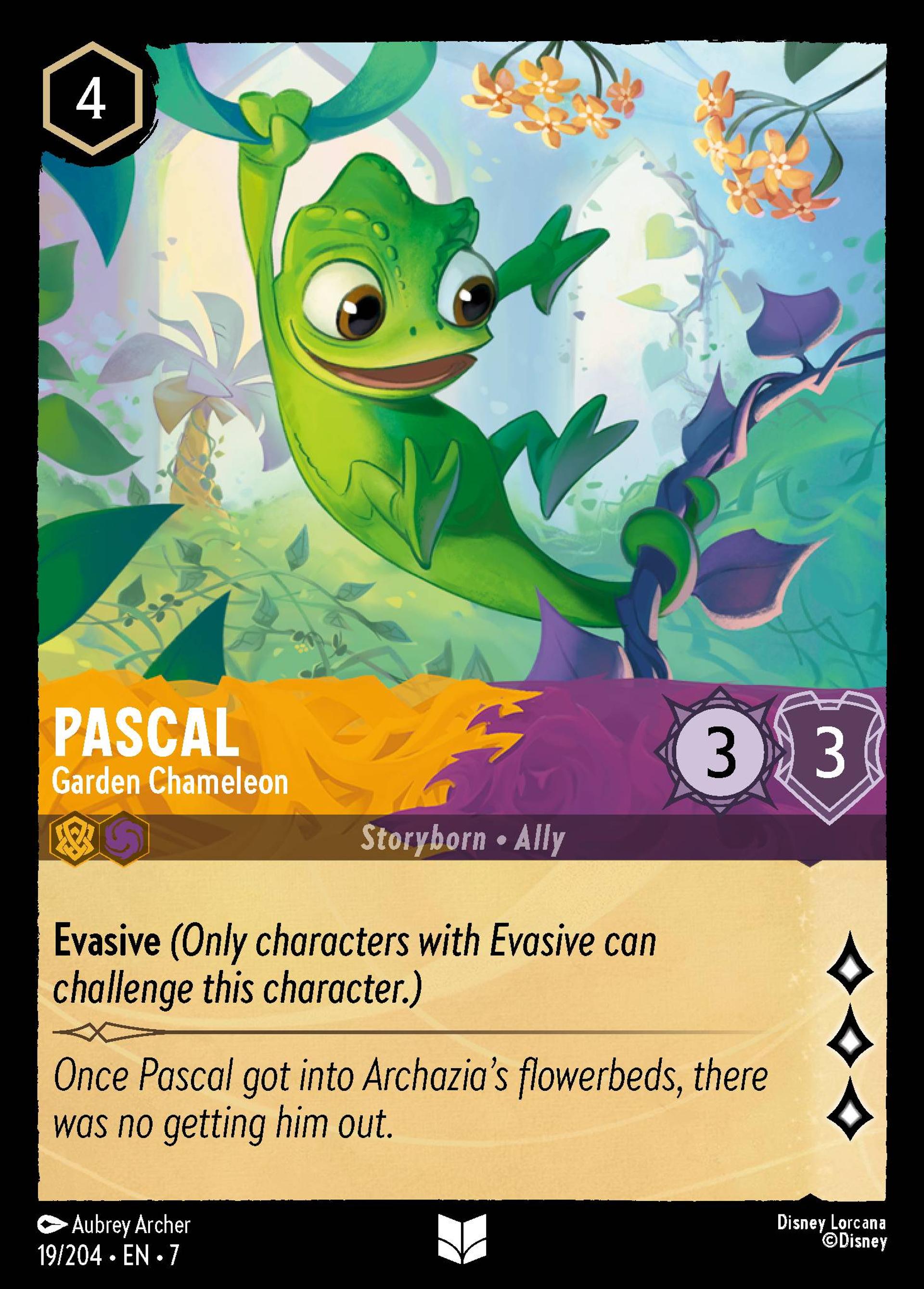 Pascal - Garden Chameleon — Archazia's Island — Lorcana