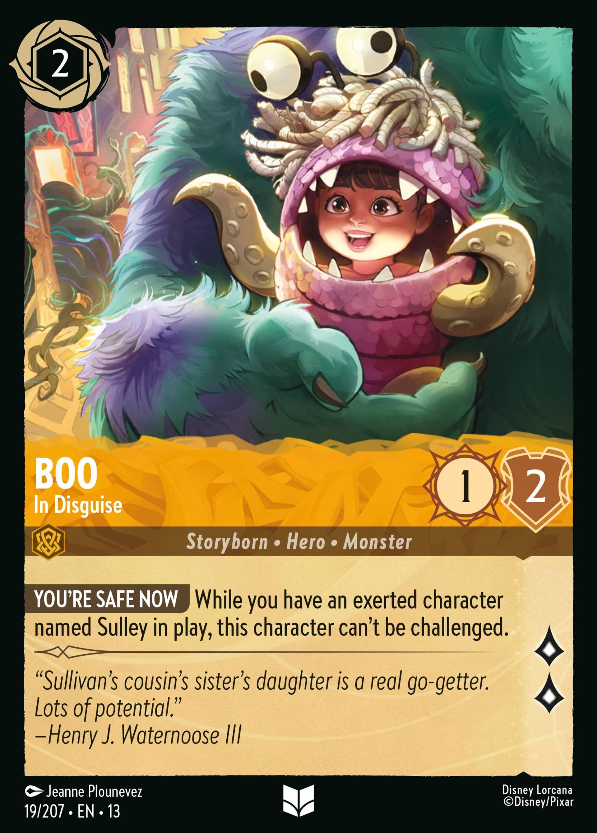 Boo - In Disguise — Attack of the Vine! — Lorcana