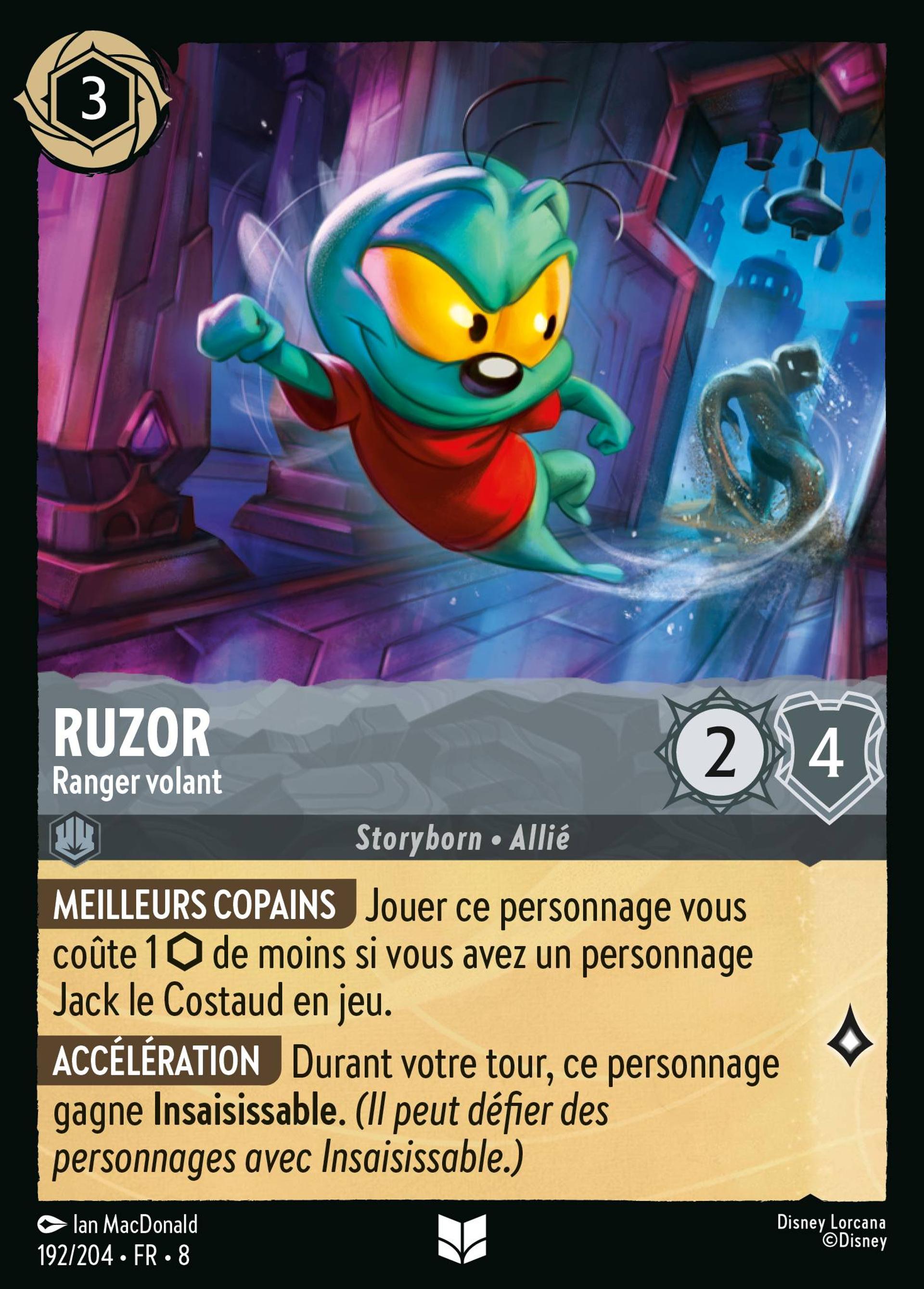 Ruzor - Ranger volant — The Reign of Jafar — Lorcana