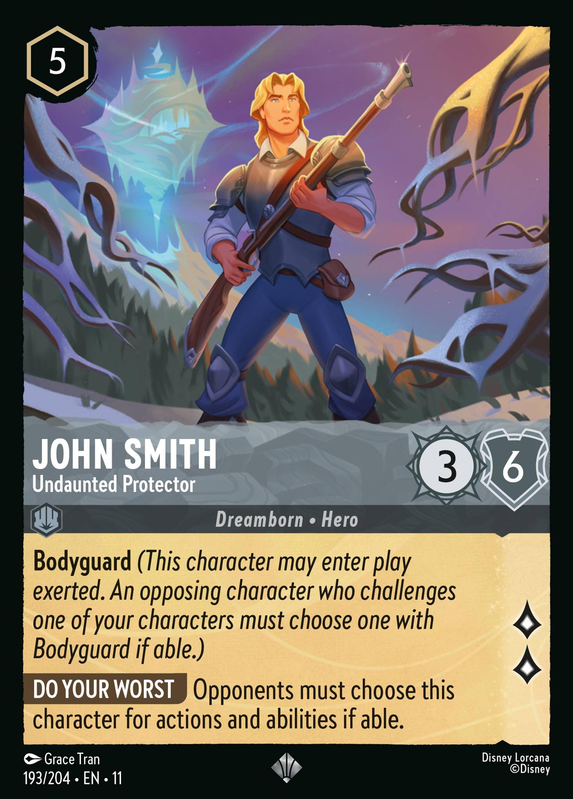 John Smith - Protecteur impavide — Winterspell — Lorcana