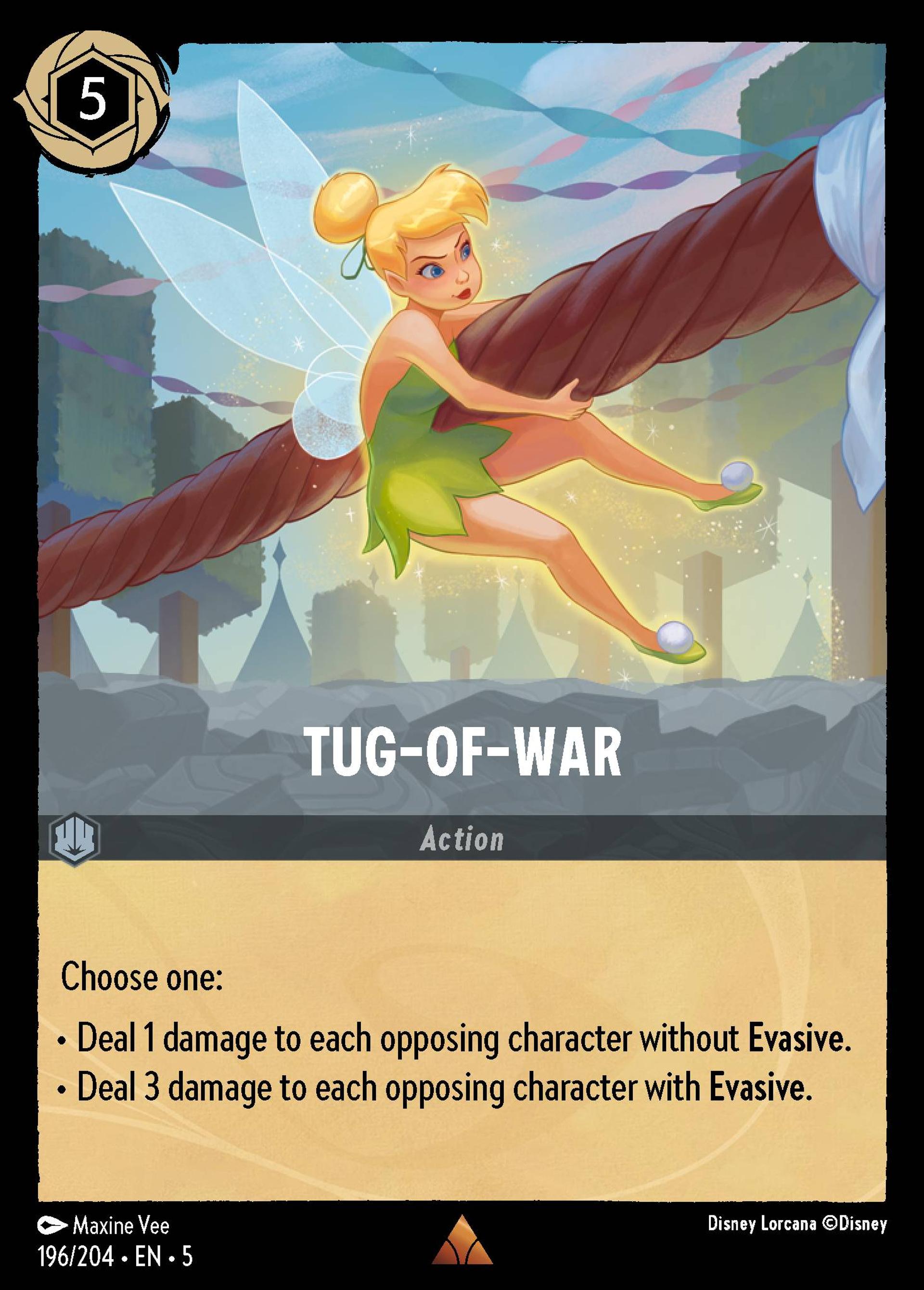 Tug-of-War — Shimmering Skies — Lorcana