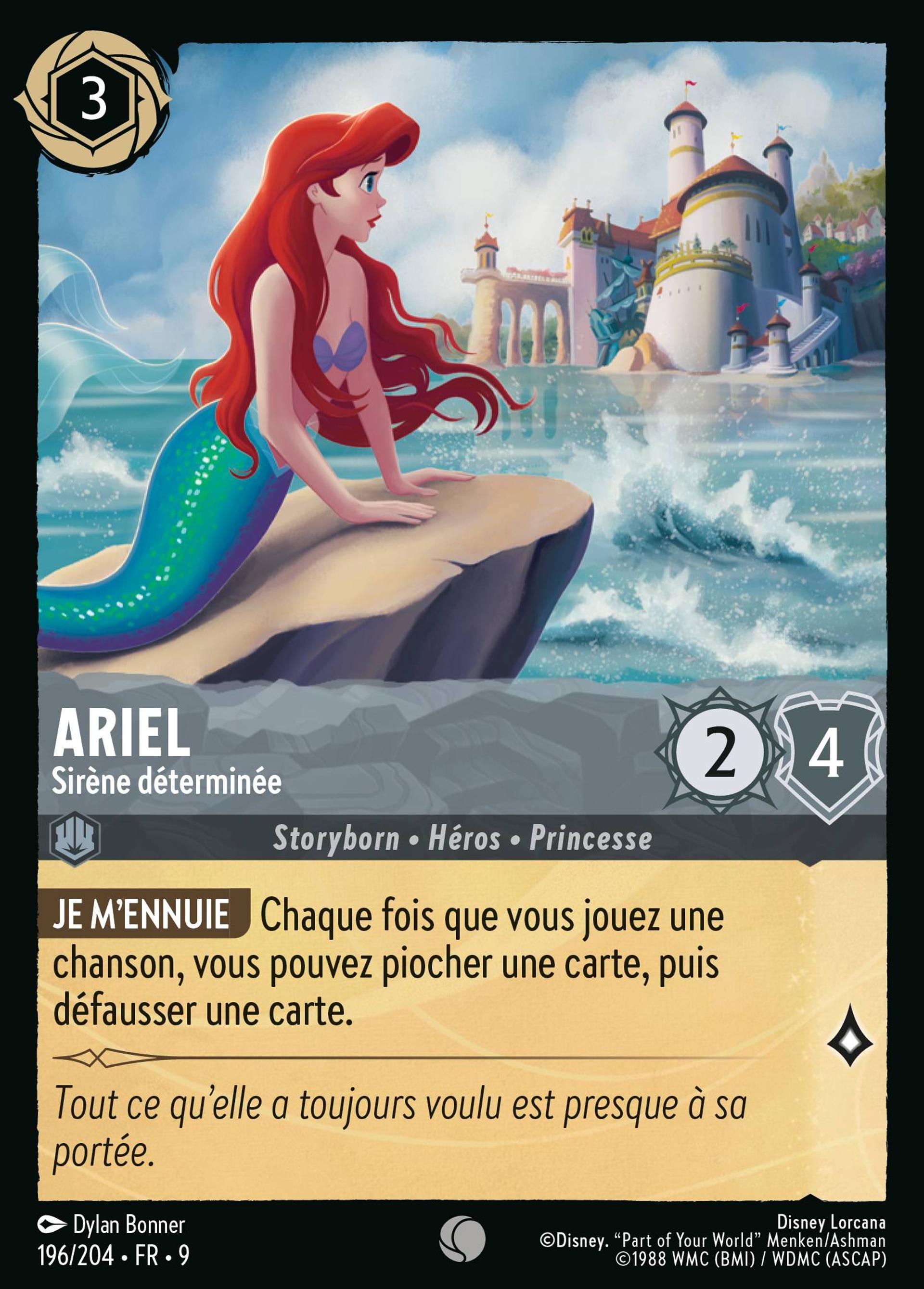 Ariel - Sirène déterminée — Fabled — Lorcana