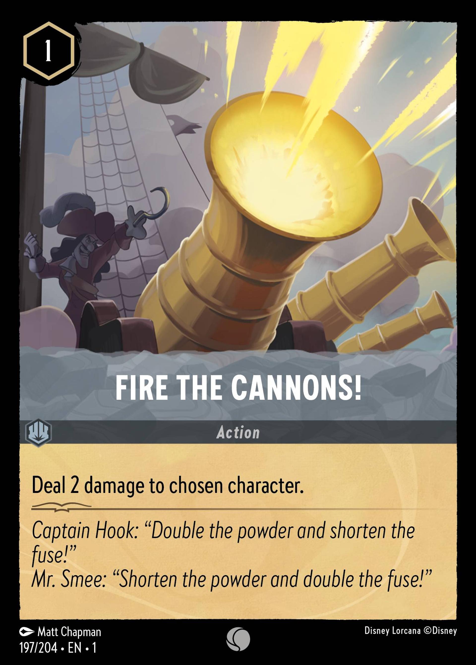 Fire the Cannons! — The First Chapter — Lorcana