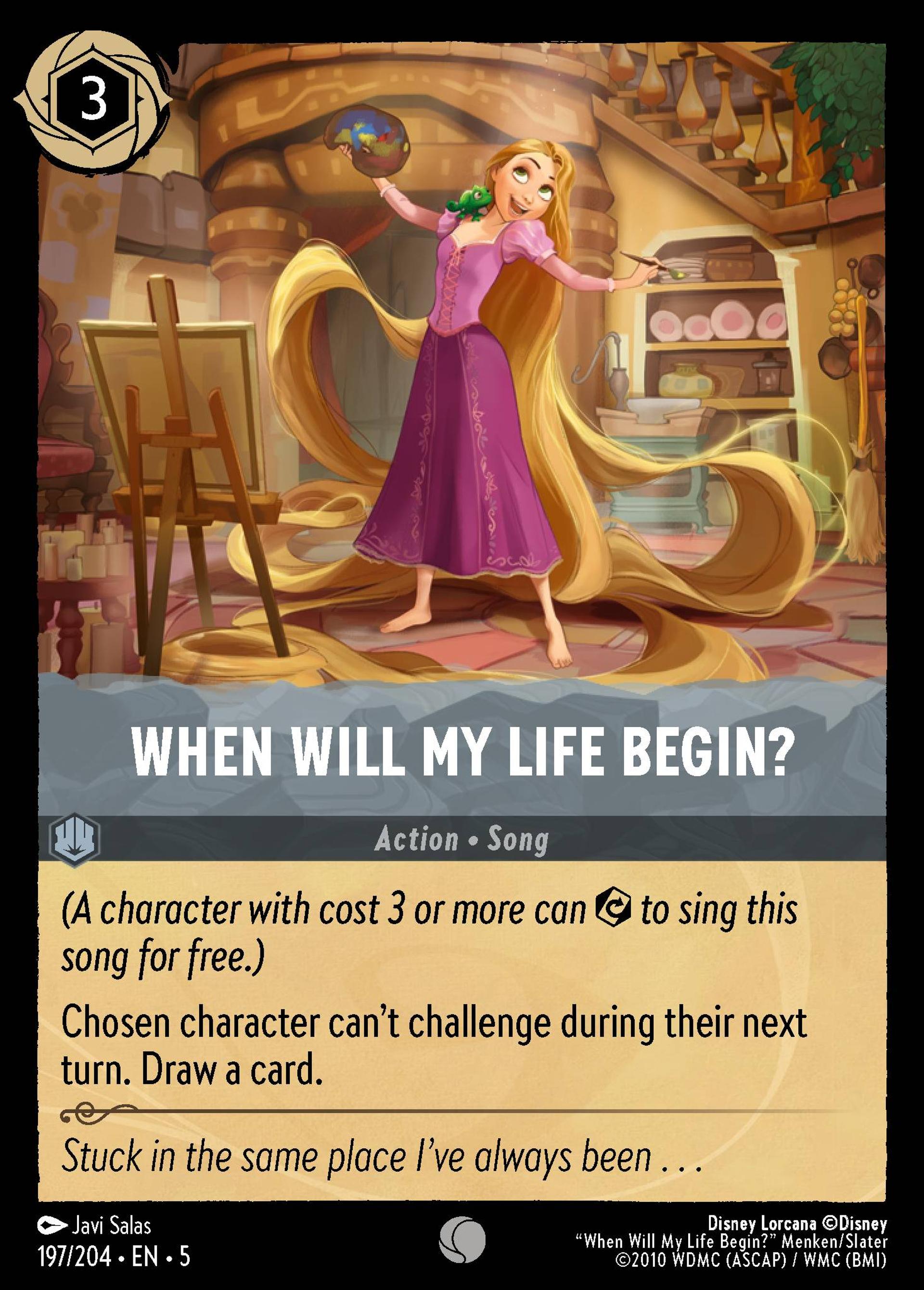 When Will My Life Begin? — Shimmering Skies — Lorcana