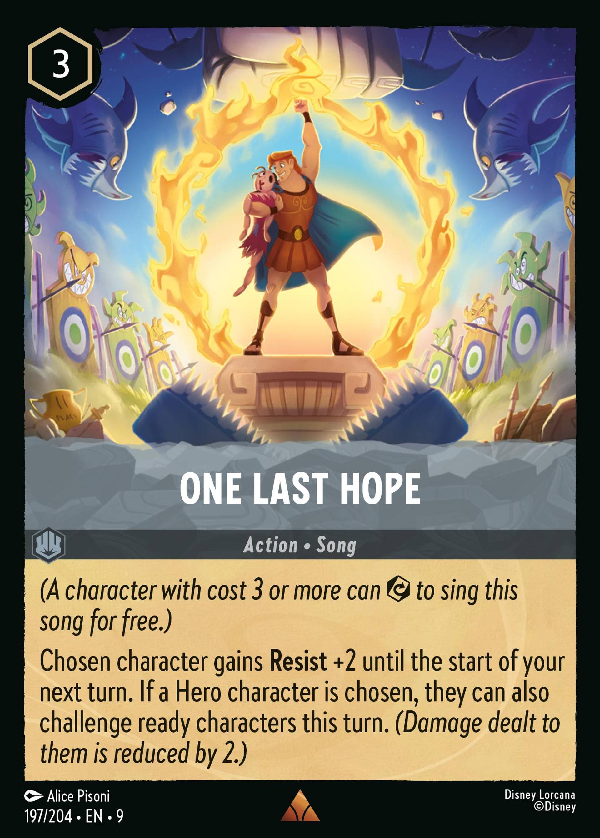 One Last Hope — Fabled — Lorcana
