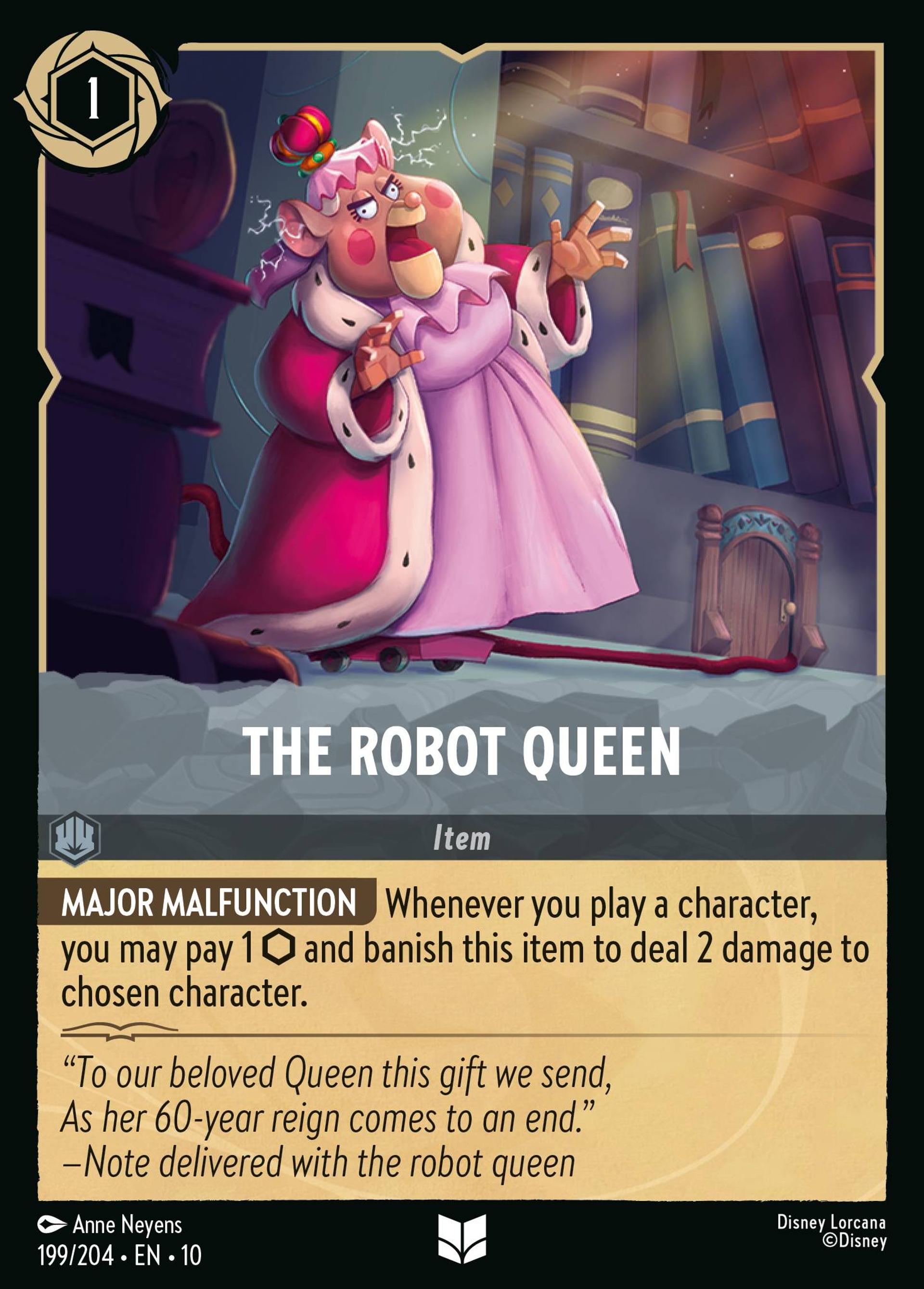 The Robot Queen — Whispers in the Well — Lorcana