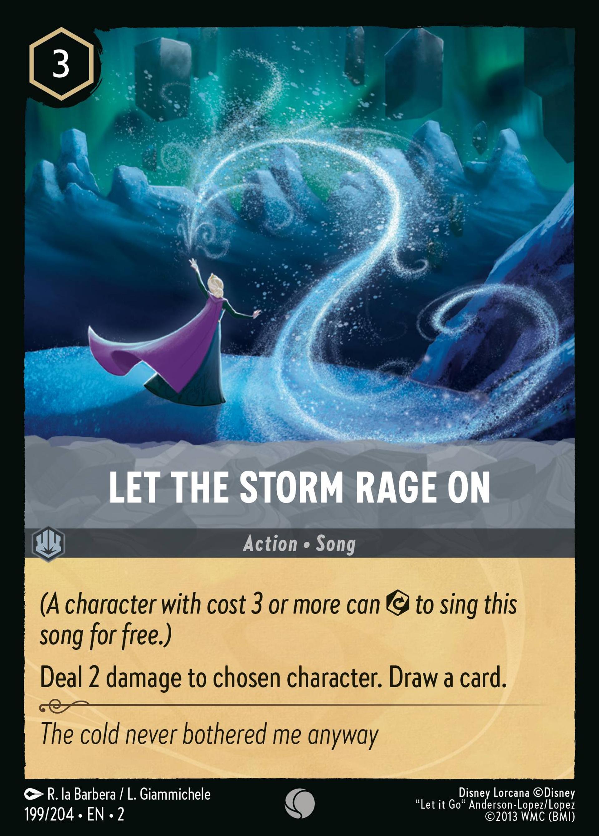 Perdue dans l'hiver — Rise of the Floodborn — Lorcana