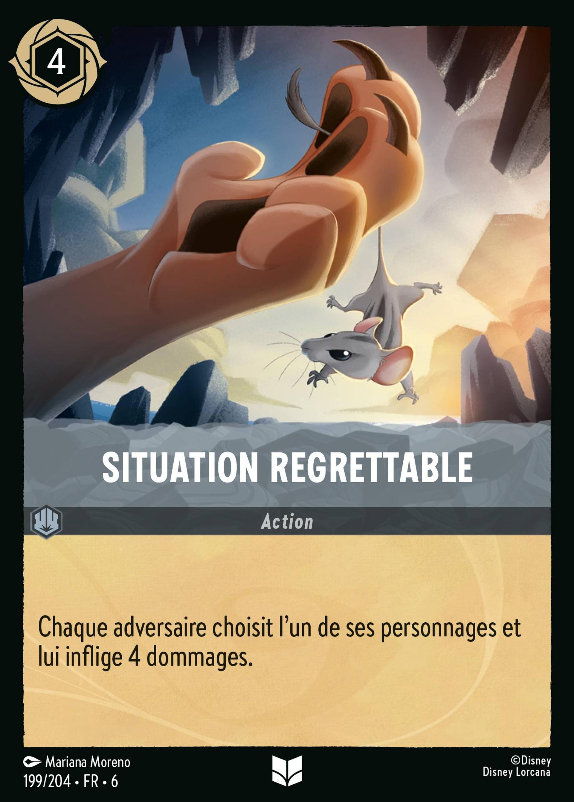 Situation regrettable — Azurite Sea — Lorcana