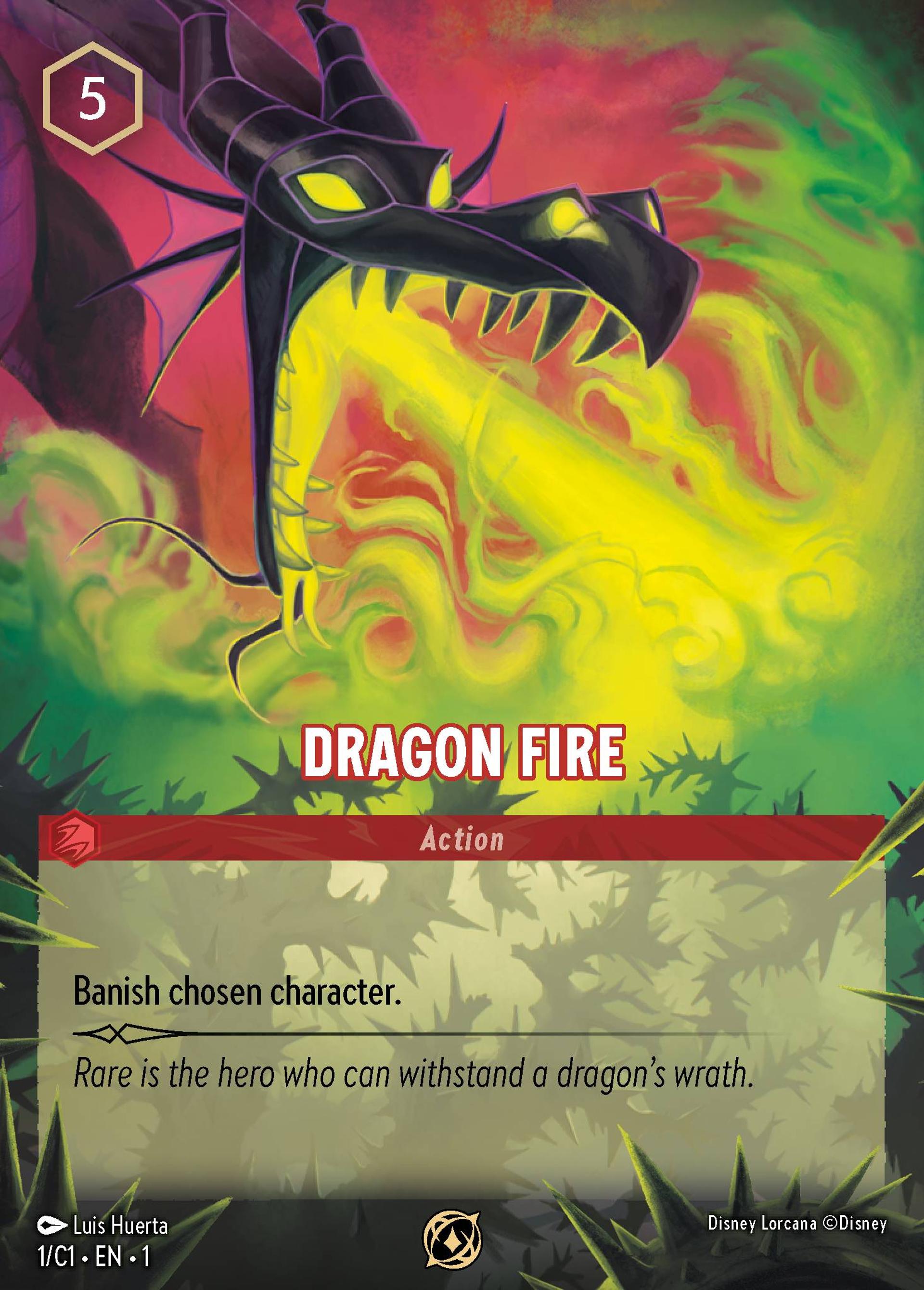 Dragon Fire — Challenge Promos — Lorcana