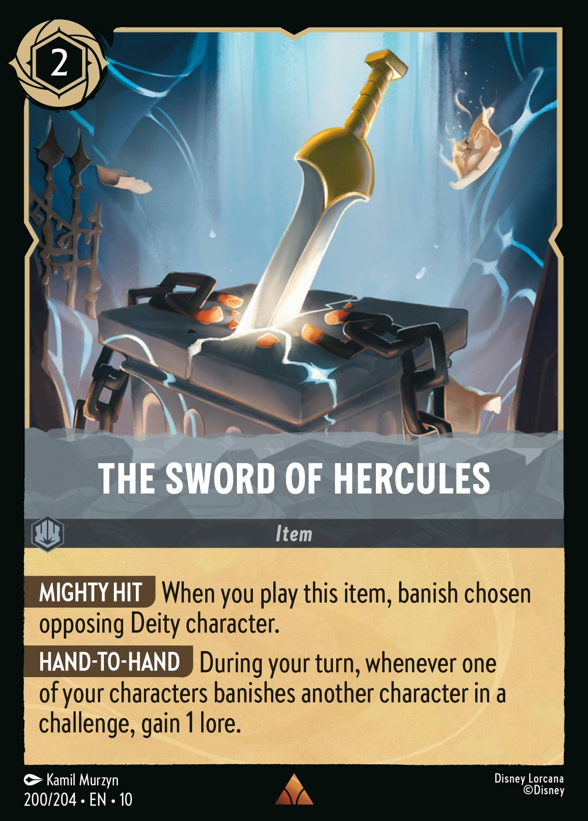 The Sword of Hercules — Whispers in the Well — Lorcana