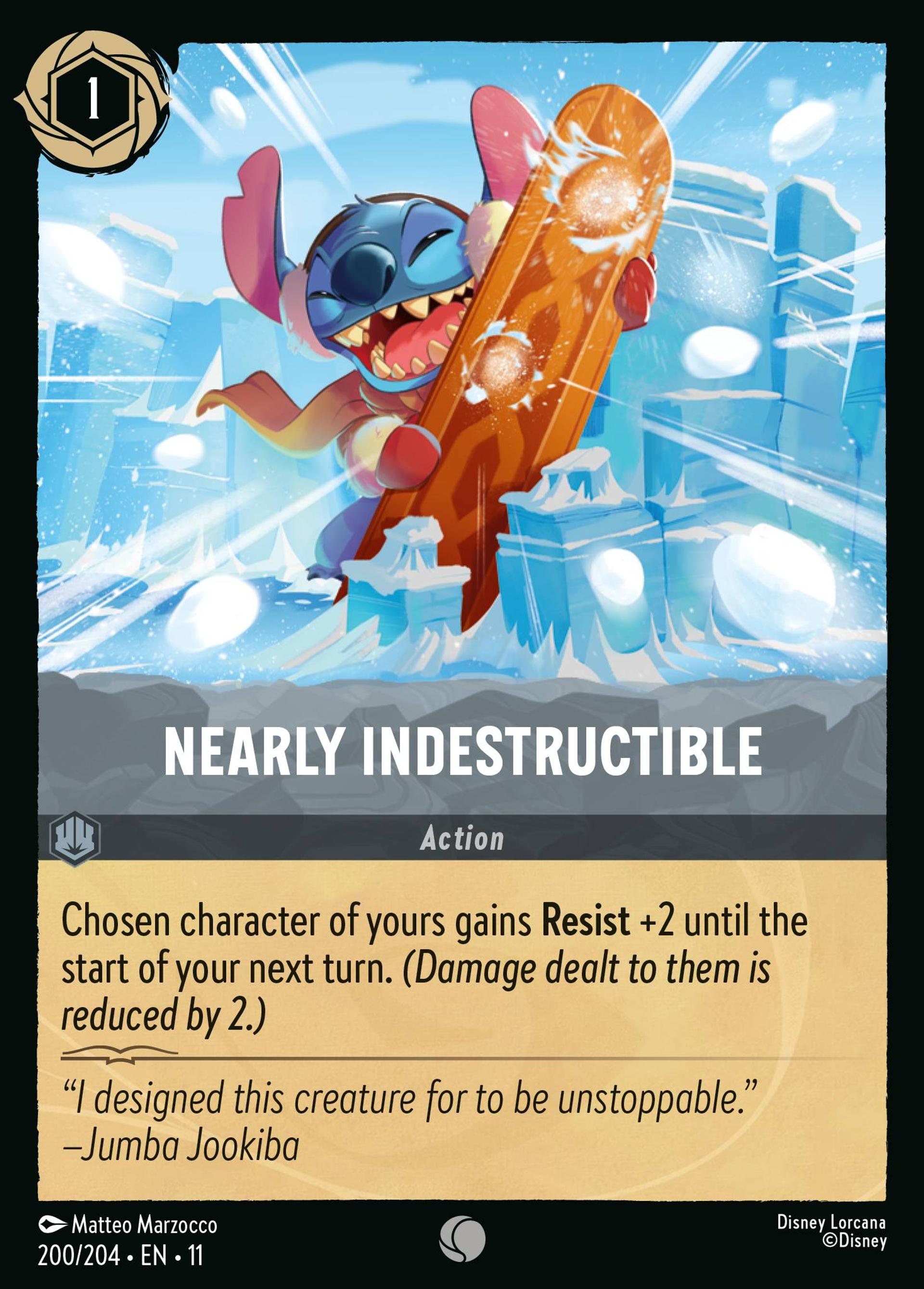 Presque invincible — Winterspell — Lorcana