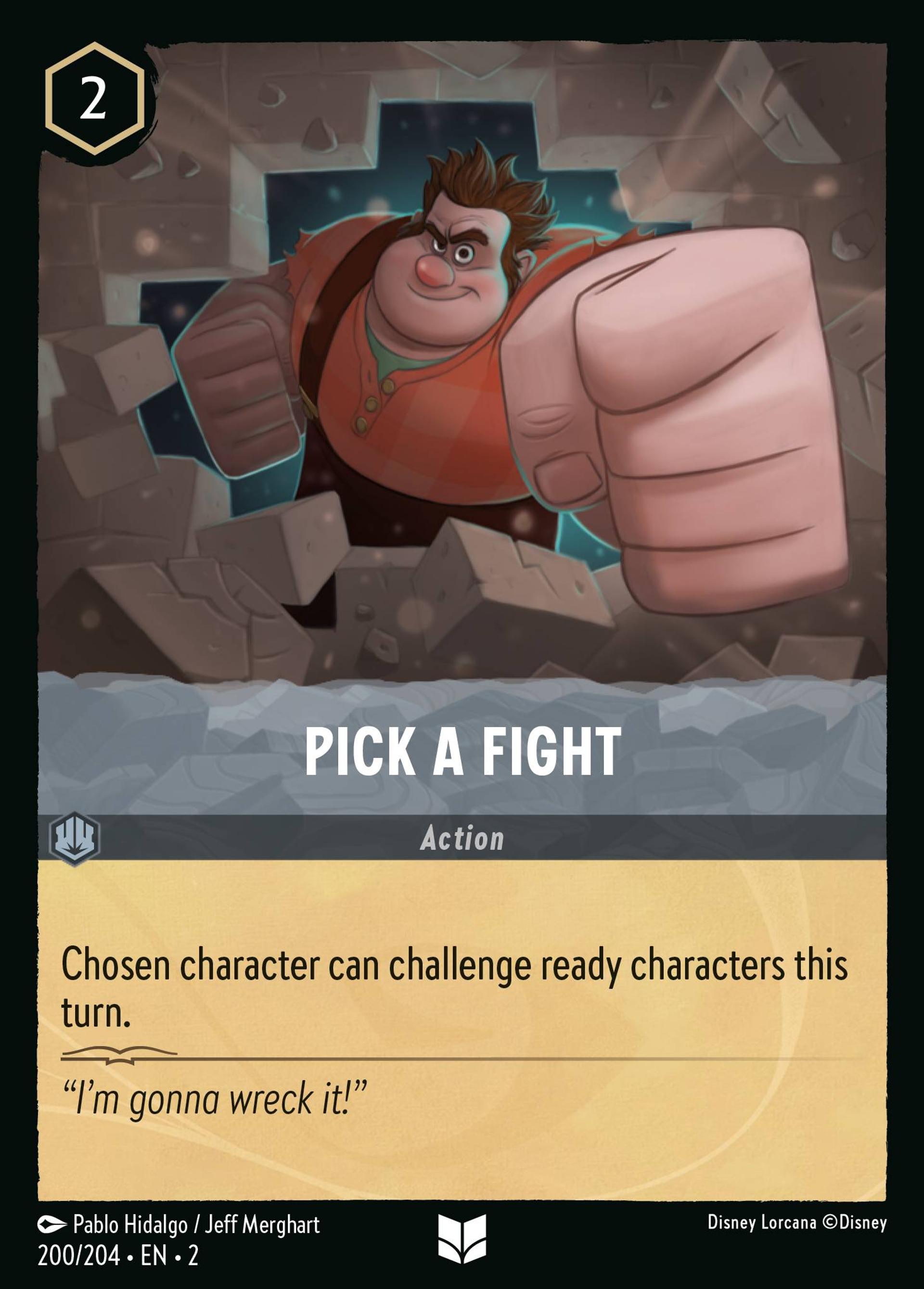 Pick a Fight — Rise of the Floodborn — Lorcana