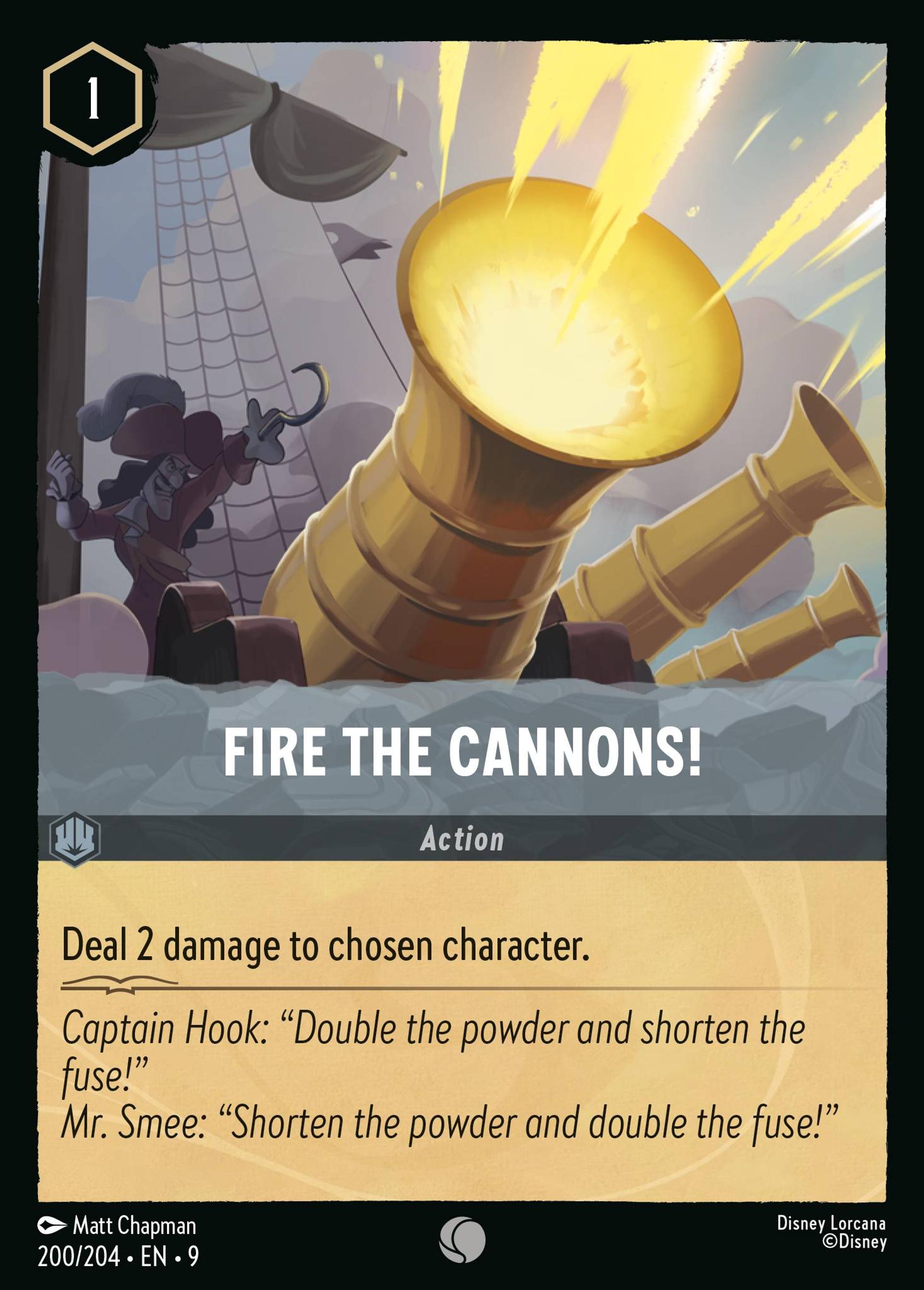 Fire the Cannons! — Fabled — Lorcana