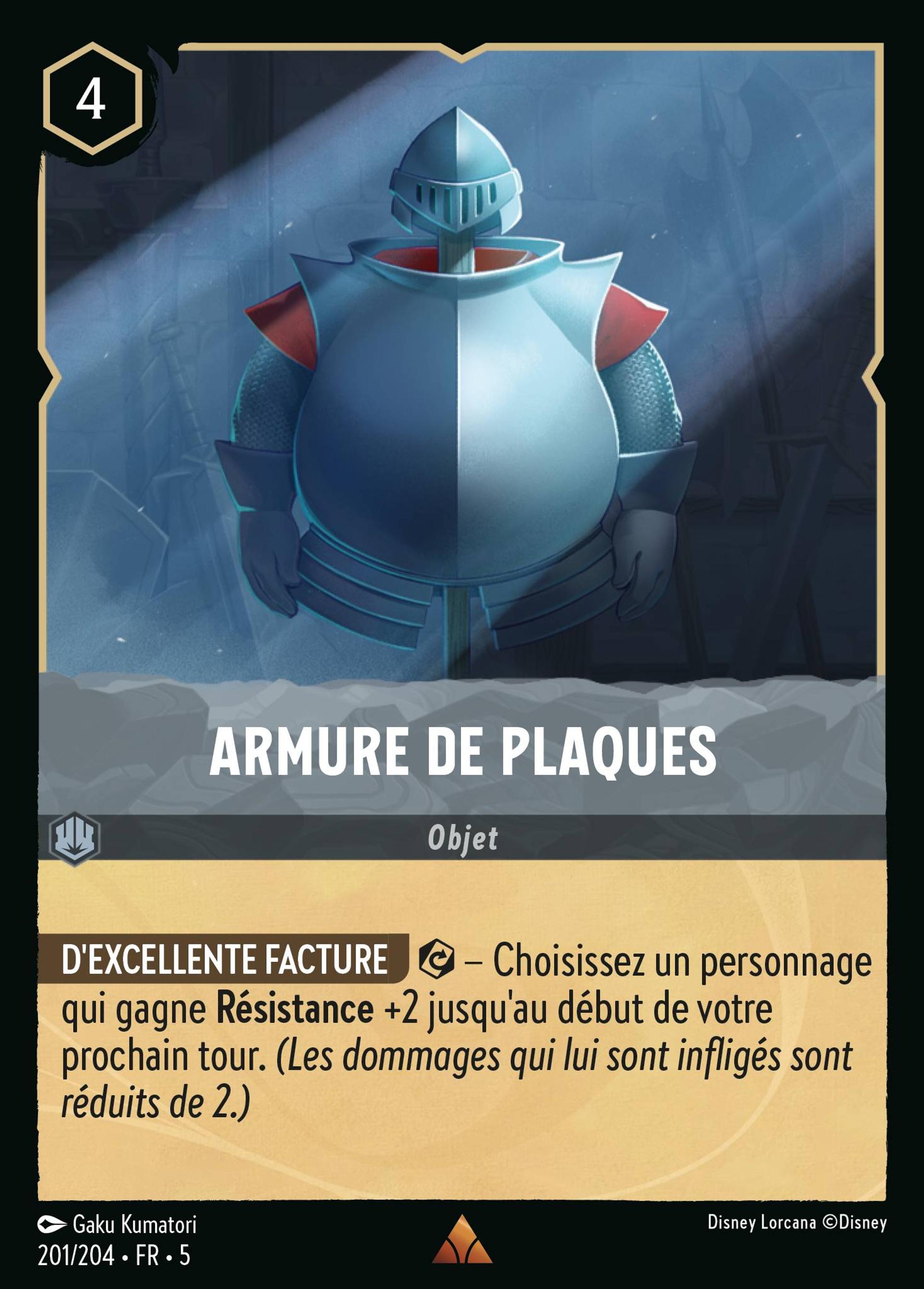 Armure de plaques — Shimmering Skies — Lorcana