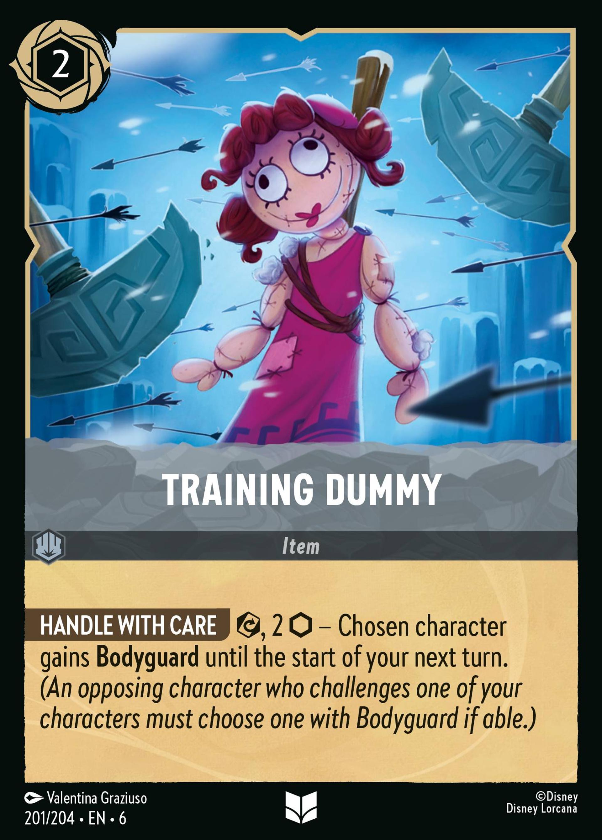 Training Dummy — Azurite Sea — Lorcana