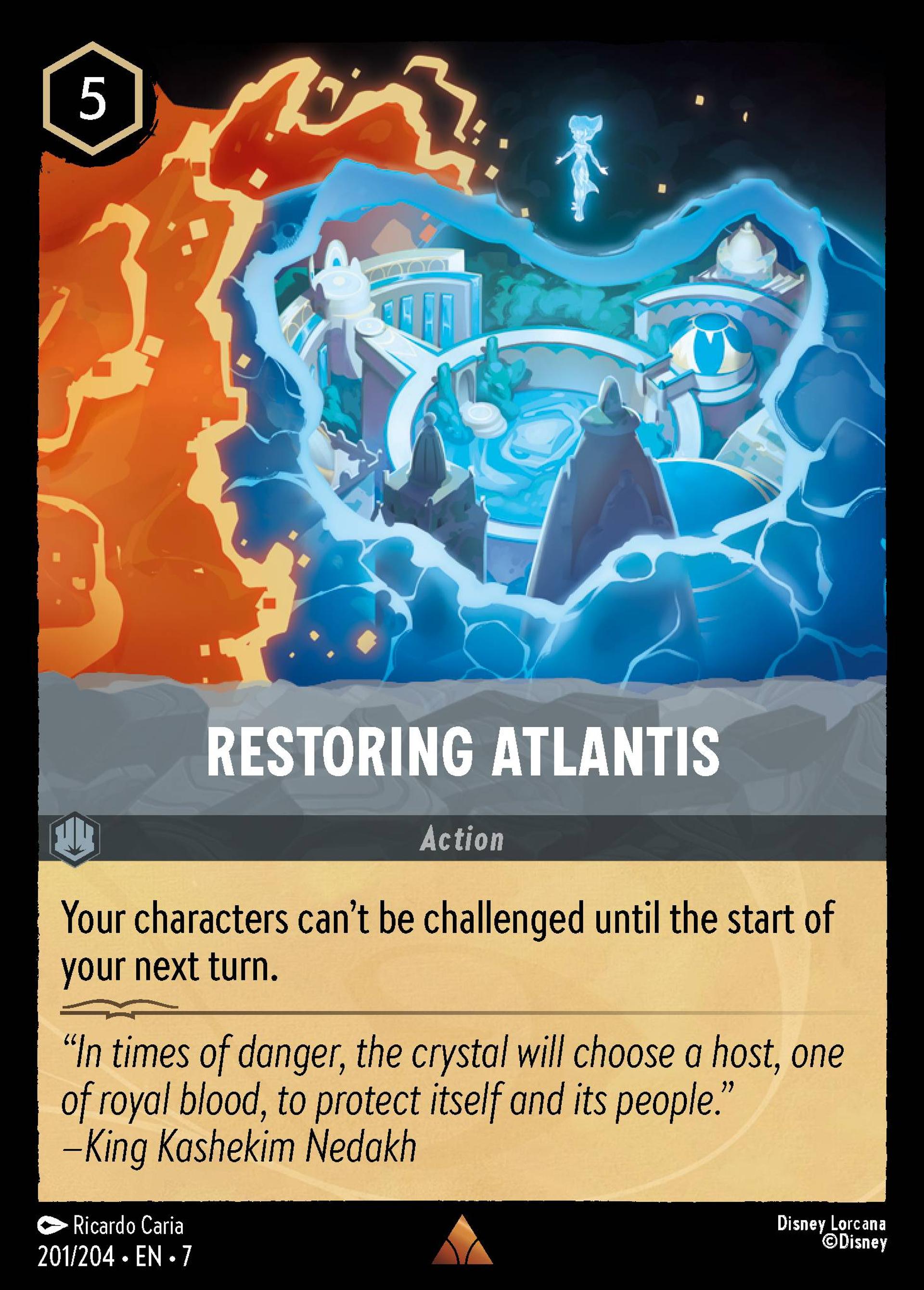 Restoring Atlantis — Archazia's Island — Lorcana