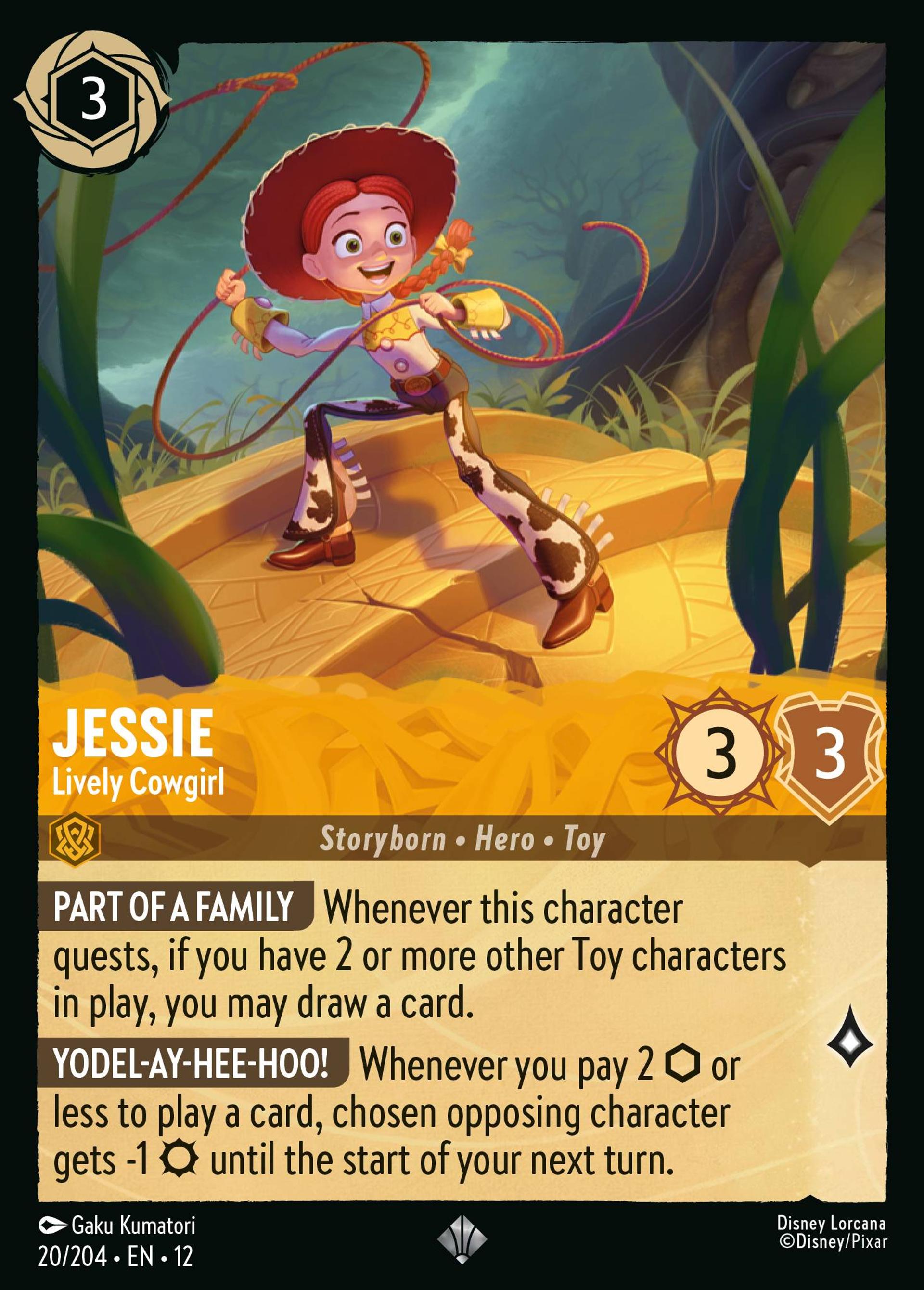 Jessie - Lively Cowgirl — Wilds Unknown — Lorcana