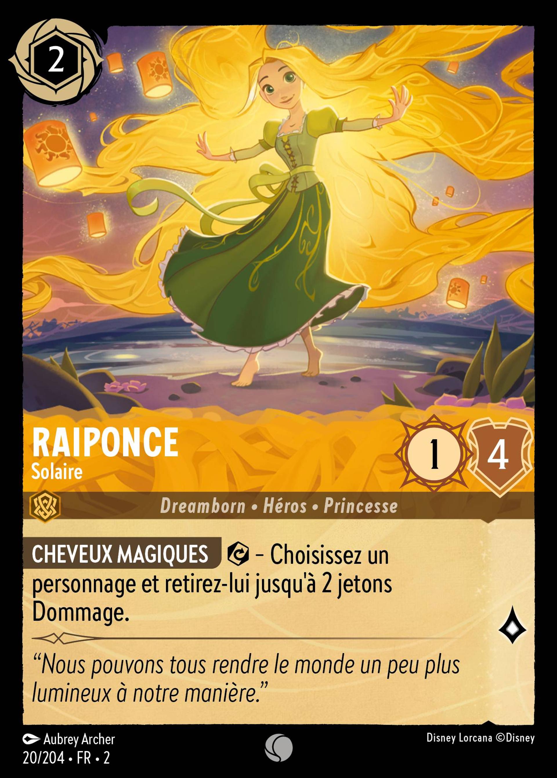 Raiponce - Solaire — Rise of the Floodborn — Lorcana