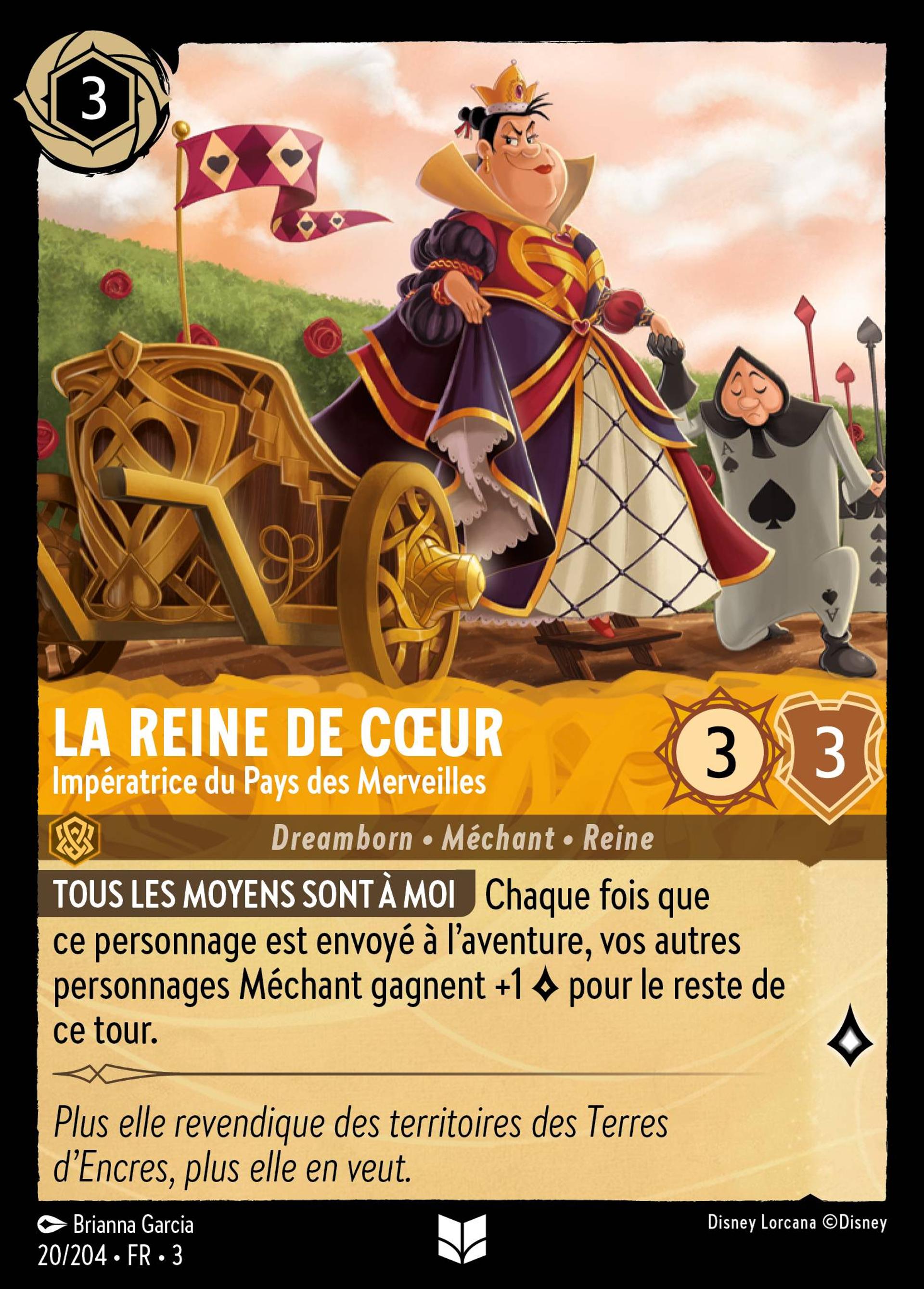 La Reine de Cœur - Impératrice du Pays des Merveilles — Into the Inklands — Lorcana