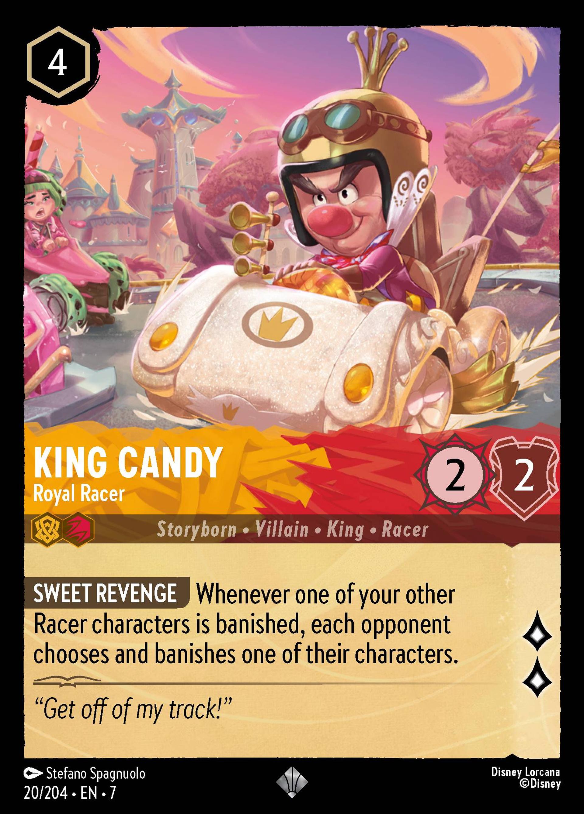 King Candy - Royal Racer — Archazia's Island — Lorcana