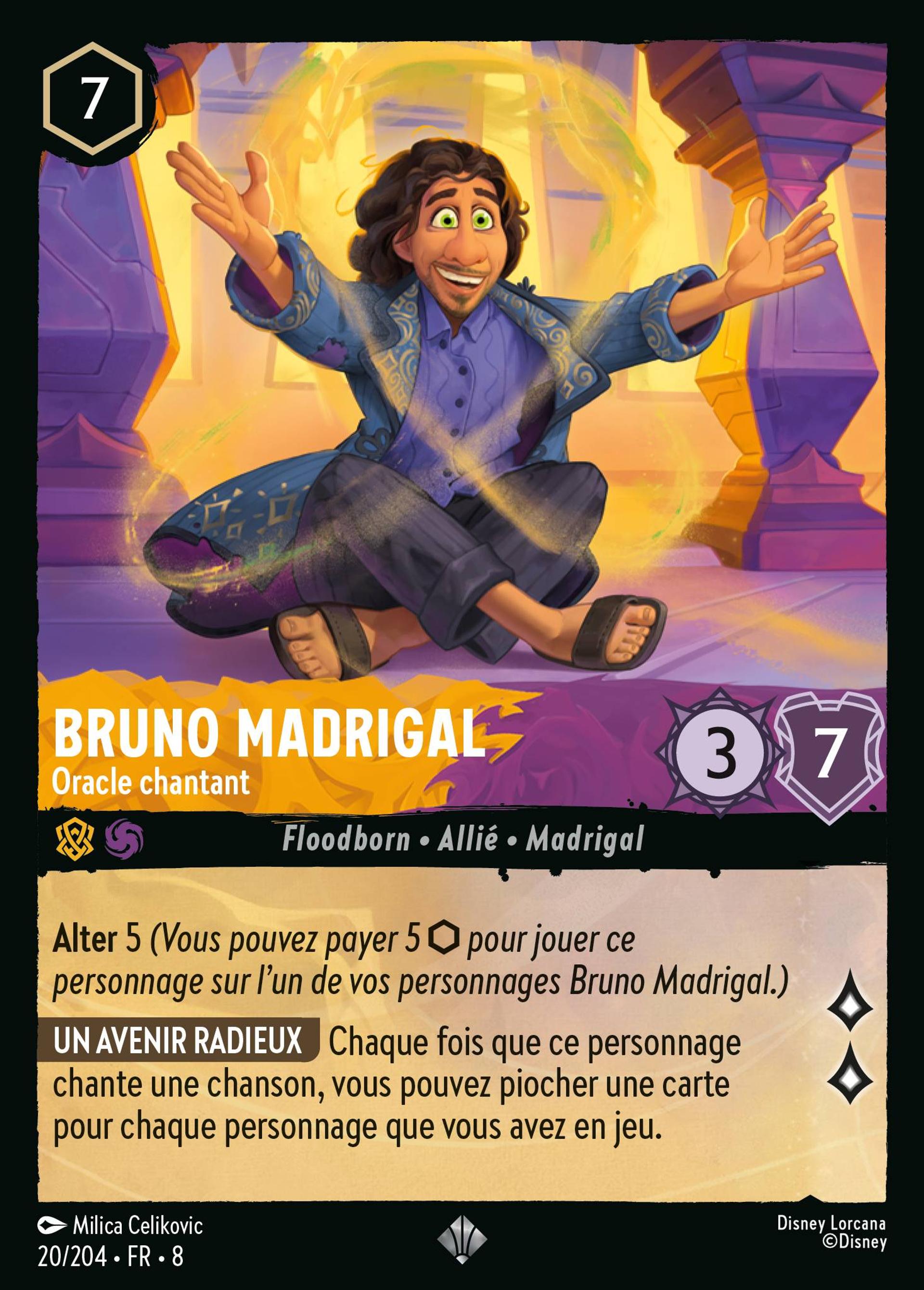 Bruno Madrigal - Oracle chantant — The Reign of Jafar — Lorcana