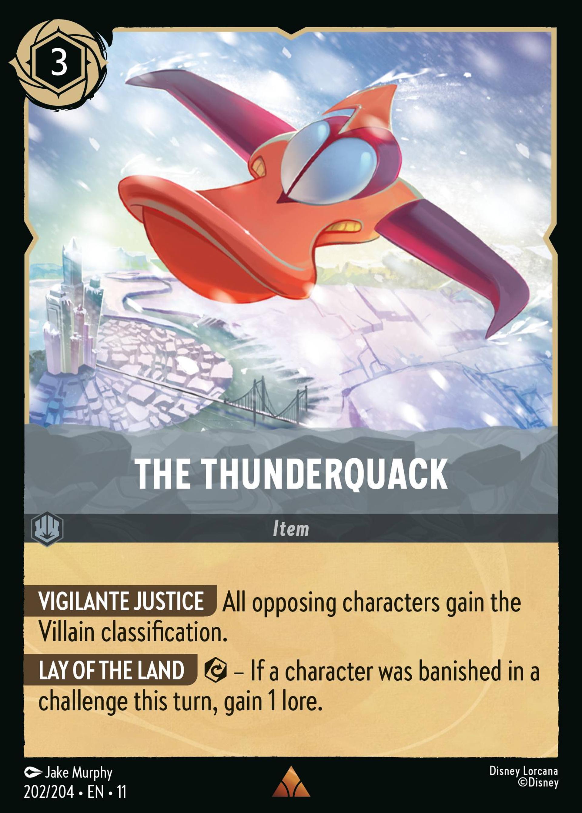 Le Myster Quack — Winterspell — Lorcana