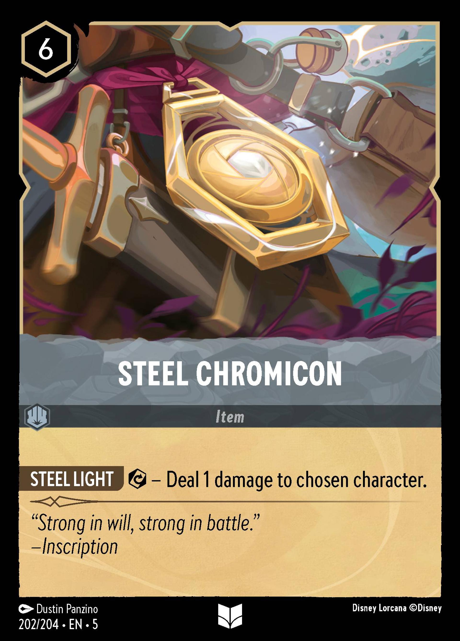 Steel Chromicon — Shimmering Skies — Lorcana