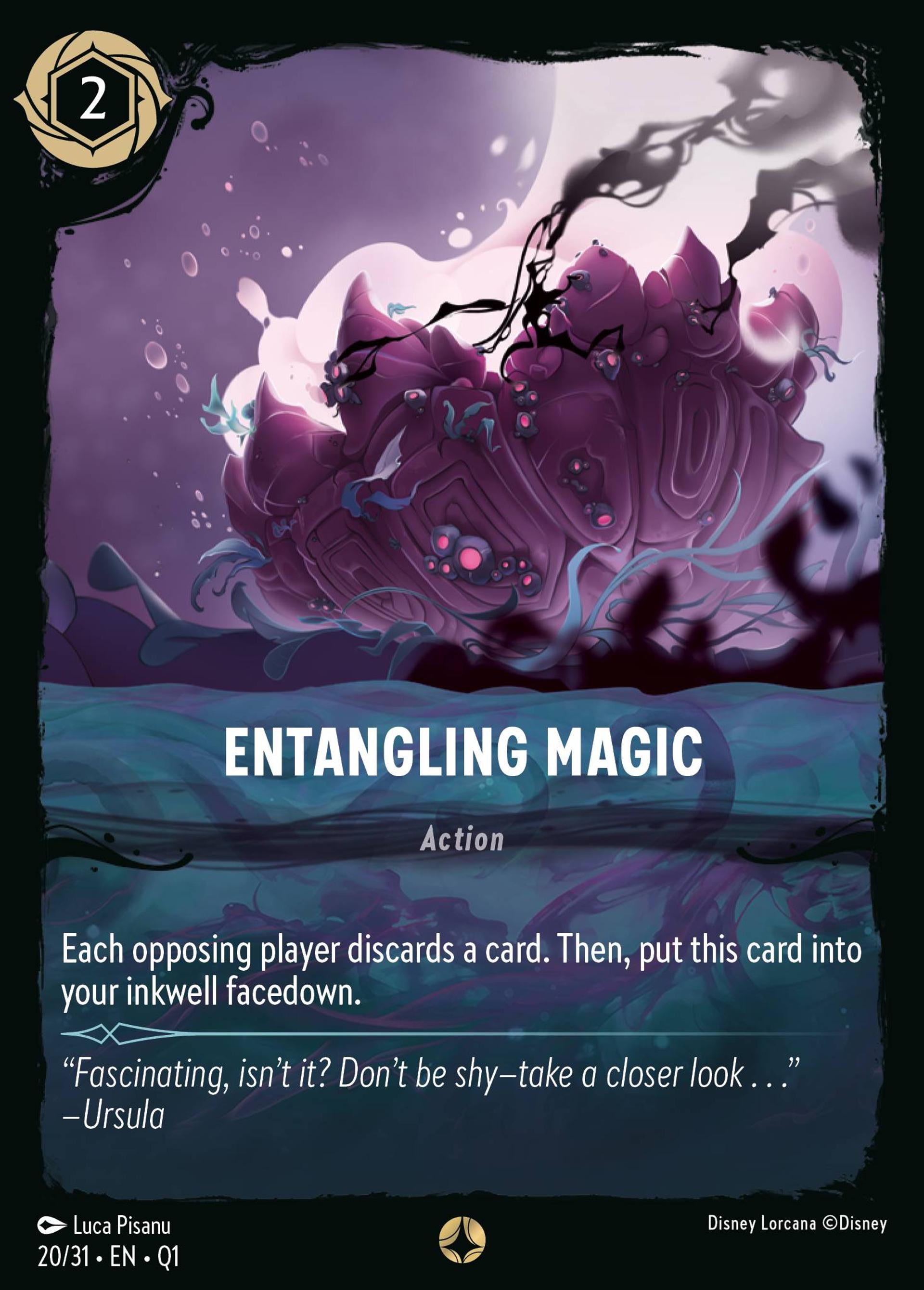 Entangling Magic — Illumineer's Quest: Deep Trouble — Lorcana