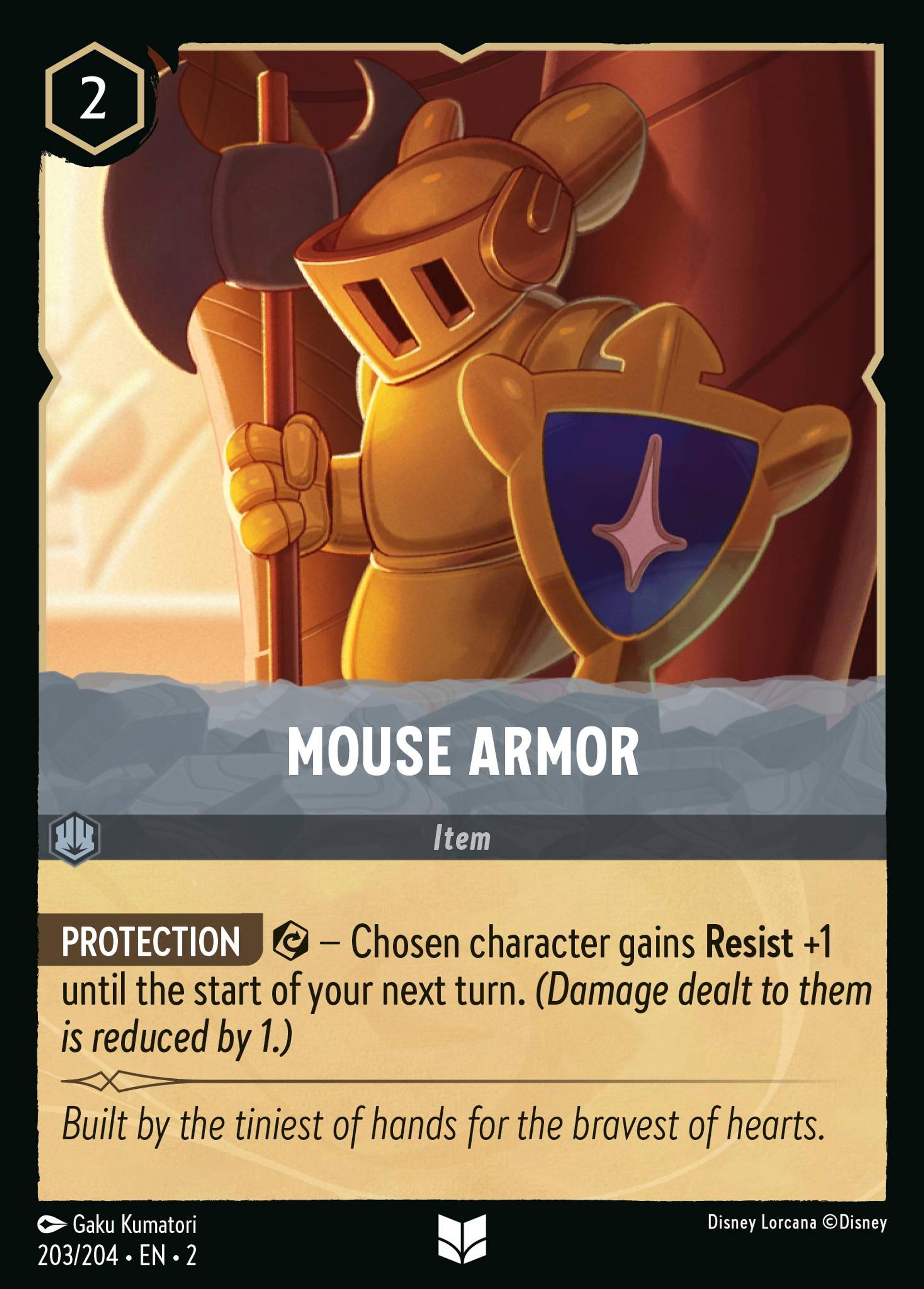 Mouse Armor — Rise of the Floodborn — Lorcana
