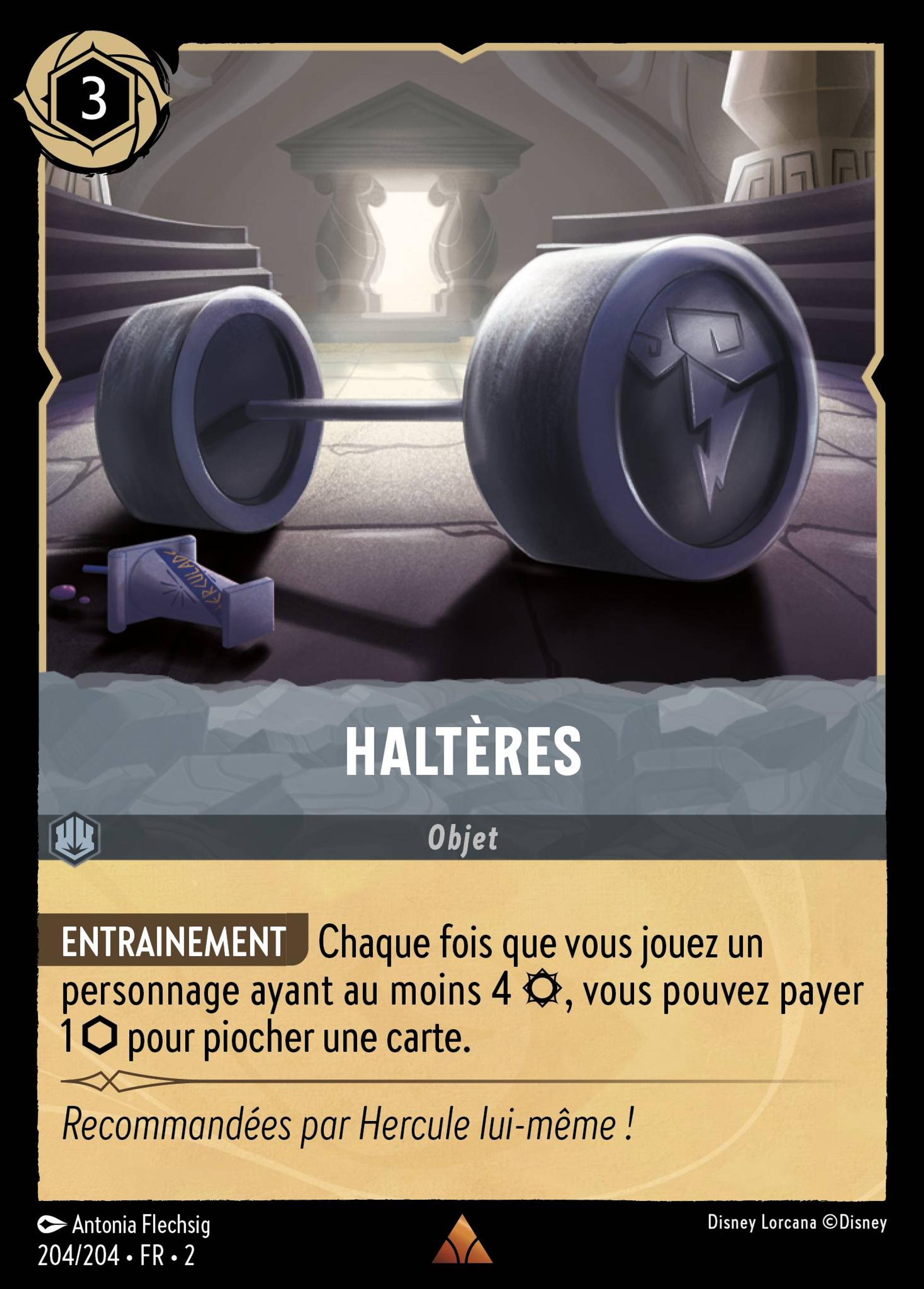 Haltères — Rise of the Floodborn — Lorcana