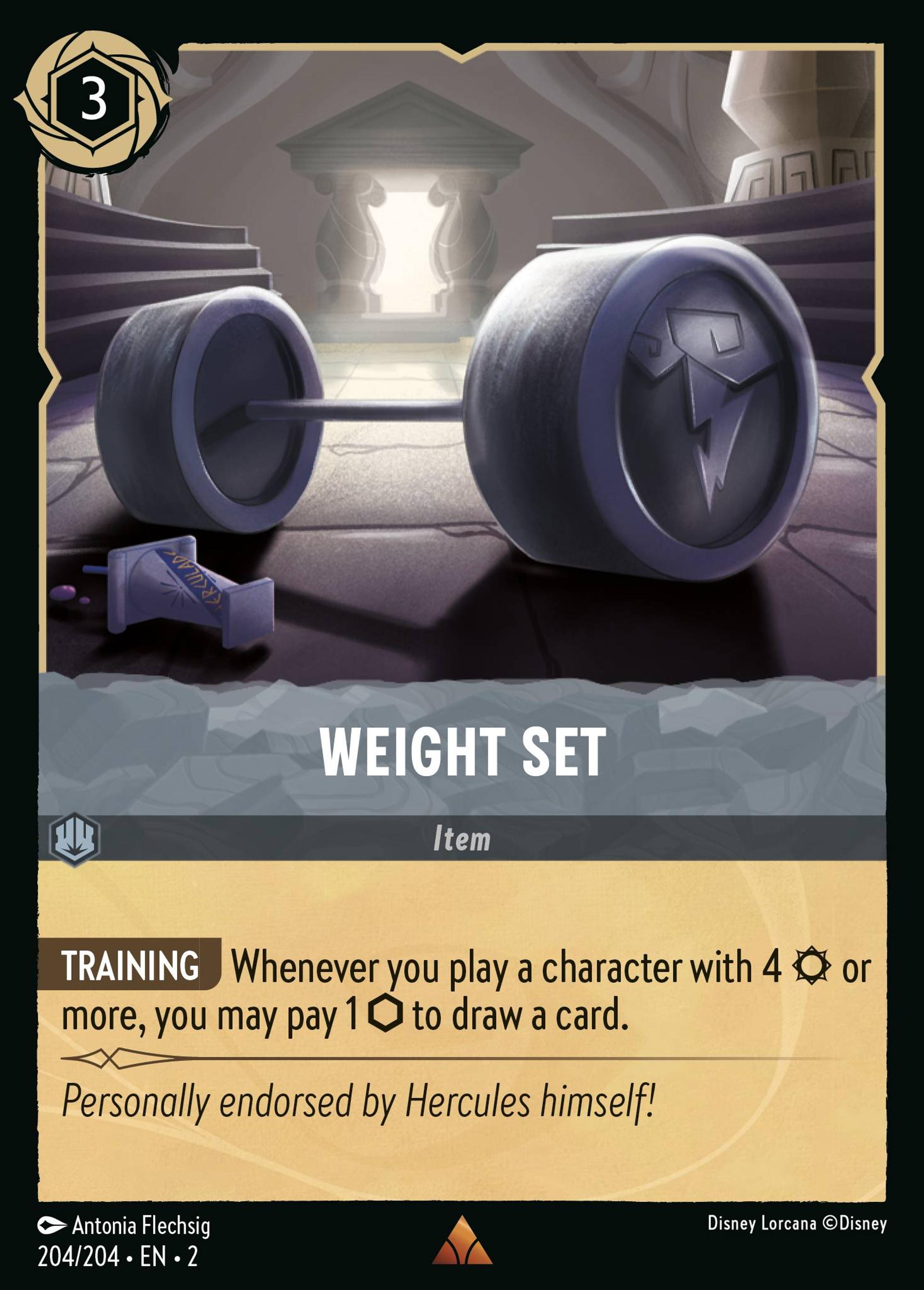 Weight Set — Rise of the Floodborn — Lorcana