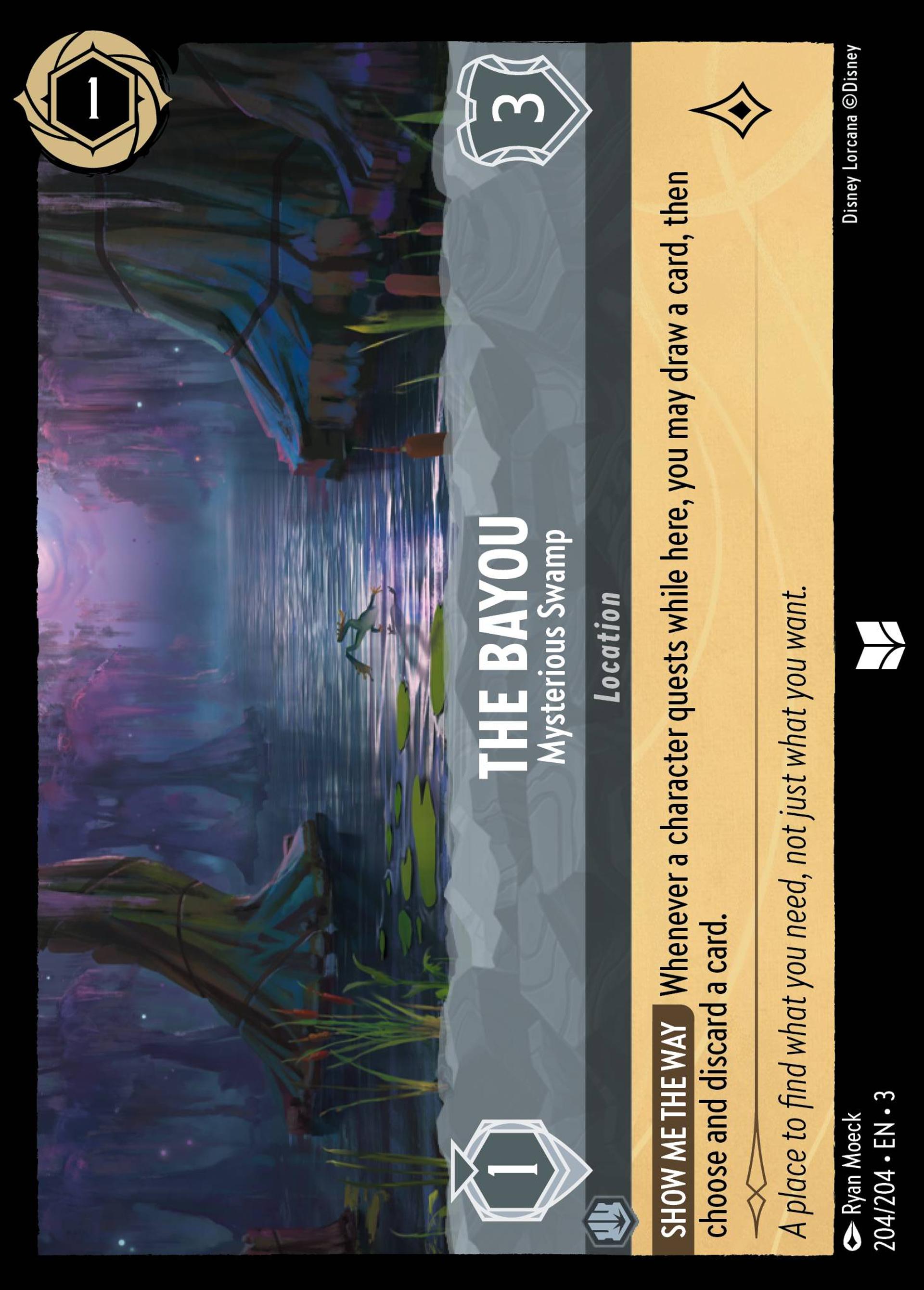 Le bayou - Marais mystérieux — Into the Inklands — Lorcana