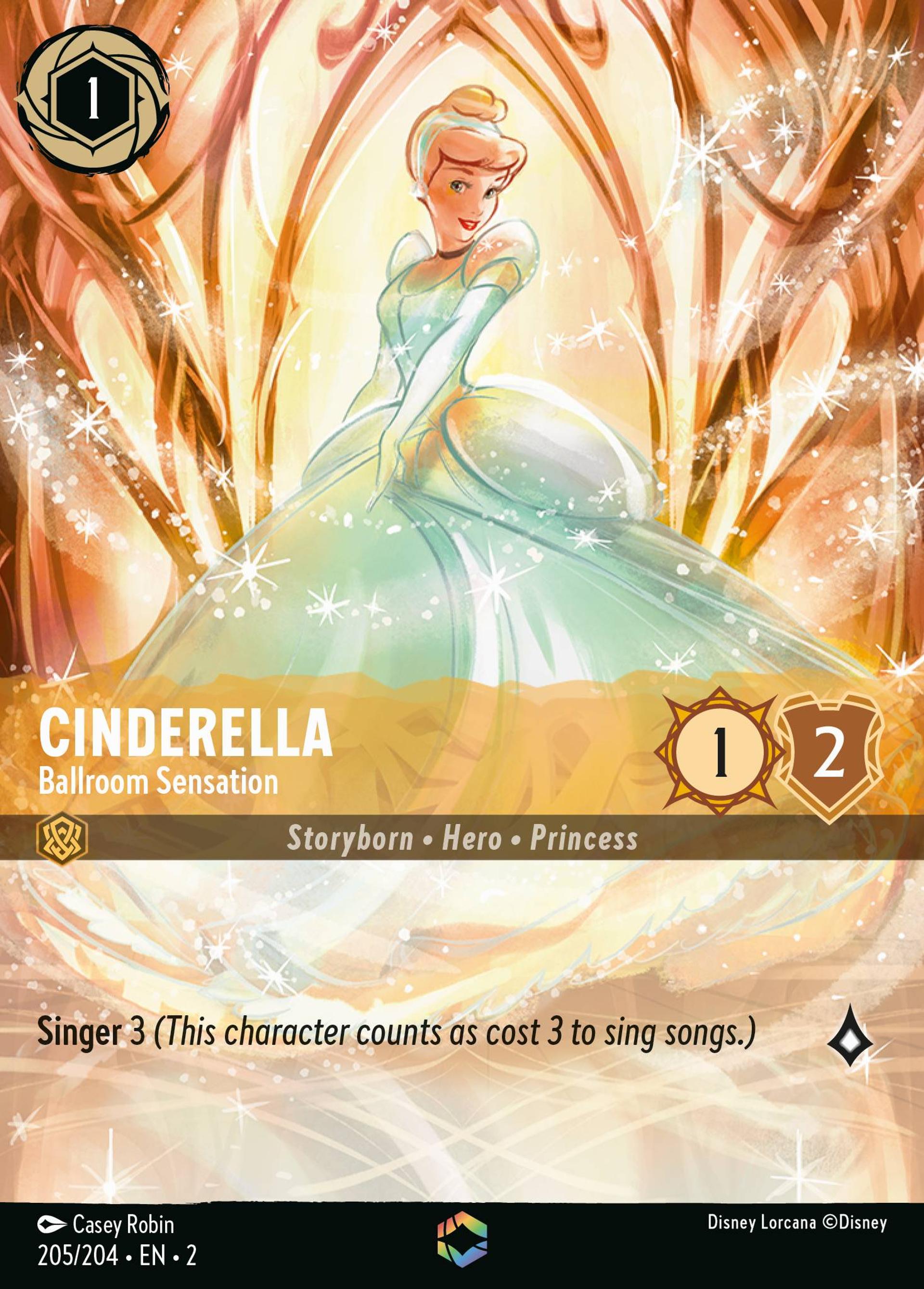 Cinderella - Ballroom Sensation — Rise of the Floodborn — Lorcana