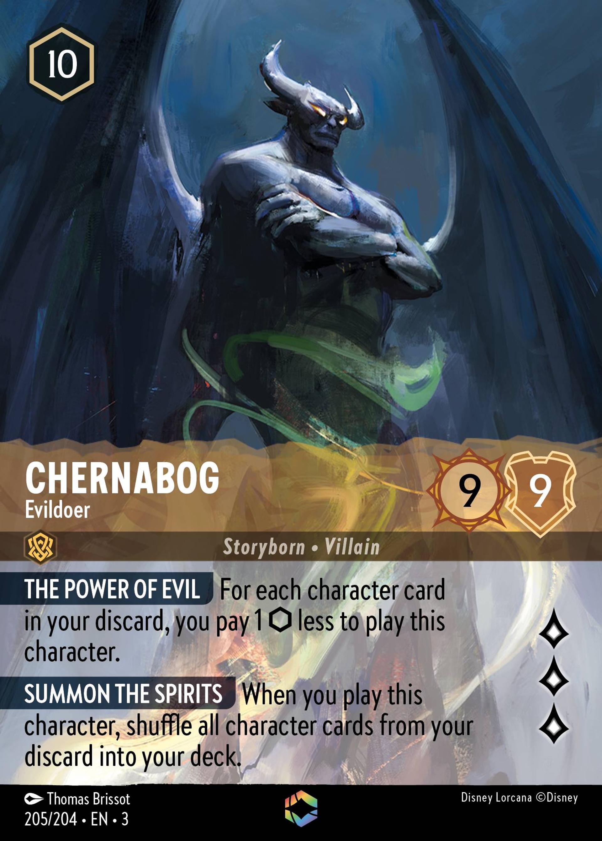 Chernabog - Répand le mal — Into the Inklands — Lorcana
