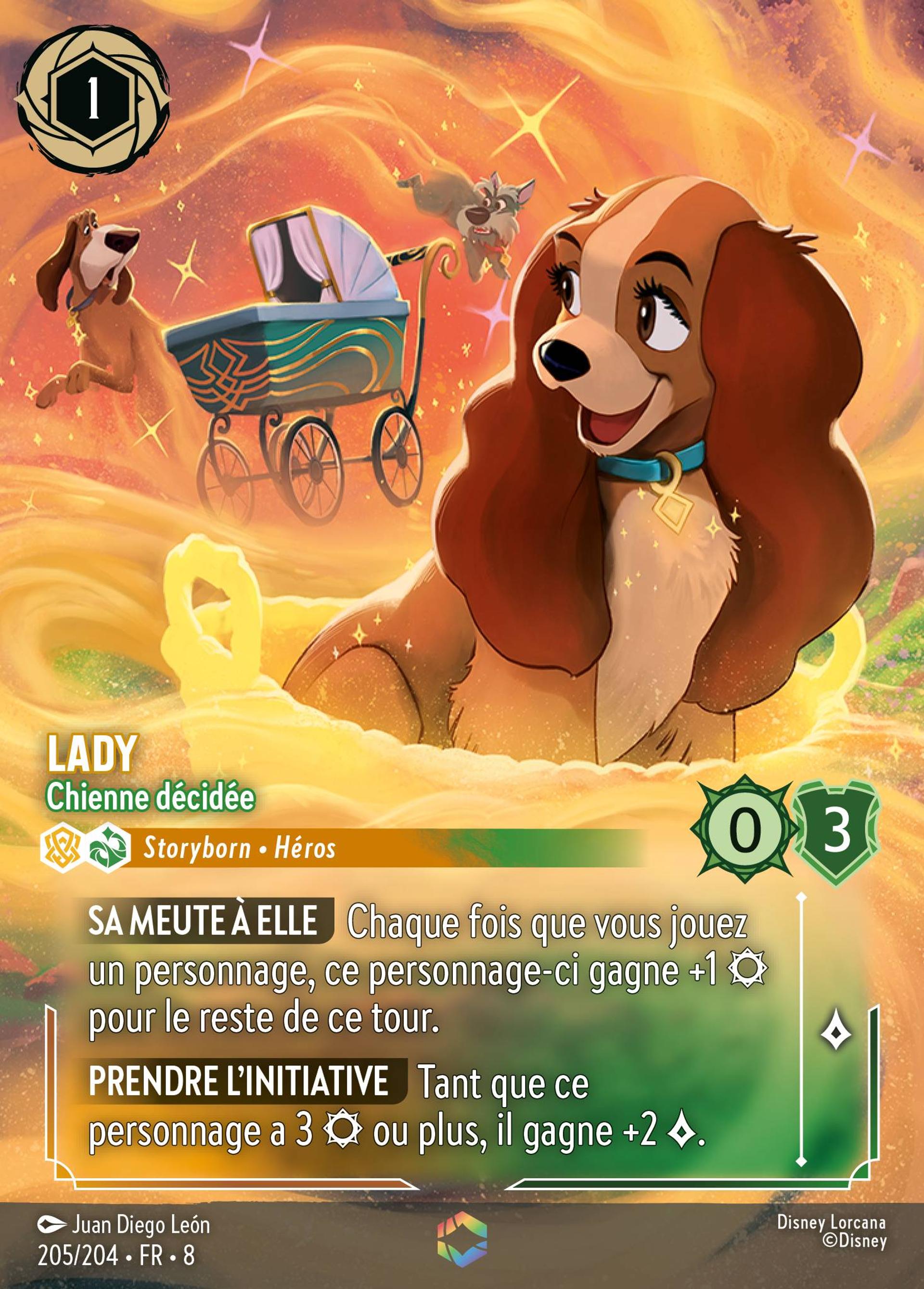 Lady - Chienne décidée — The Reign of Jafar — Lorcana