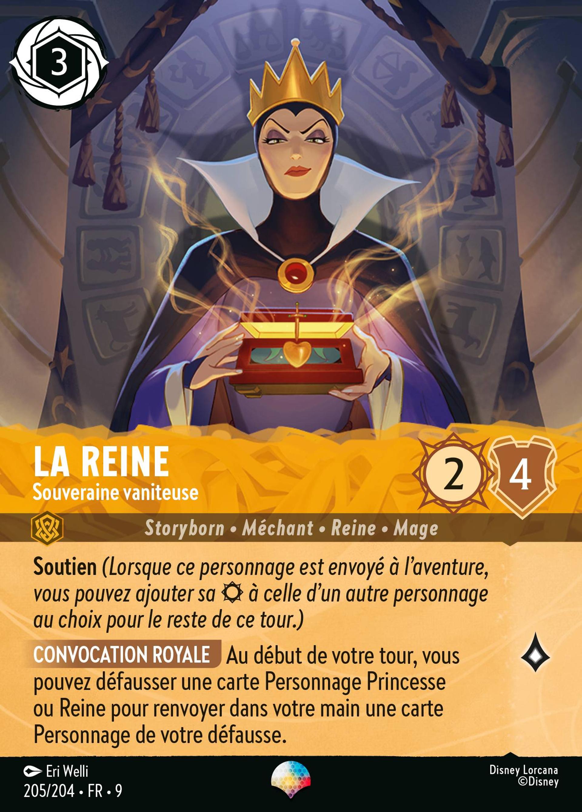 La Reine - Souveraine vaniteuse — Fabled — Lorcana