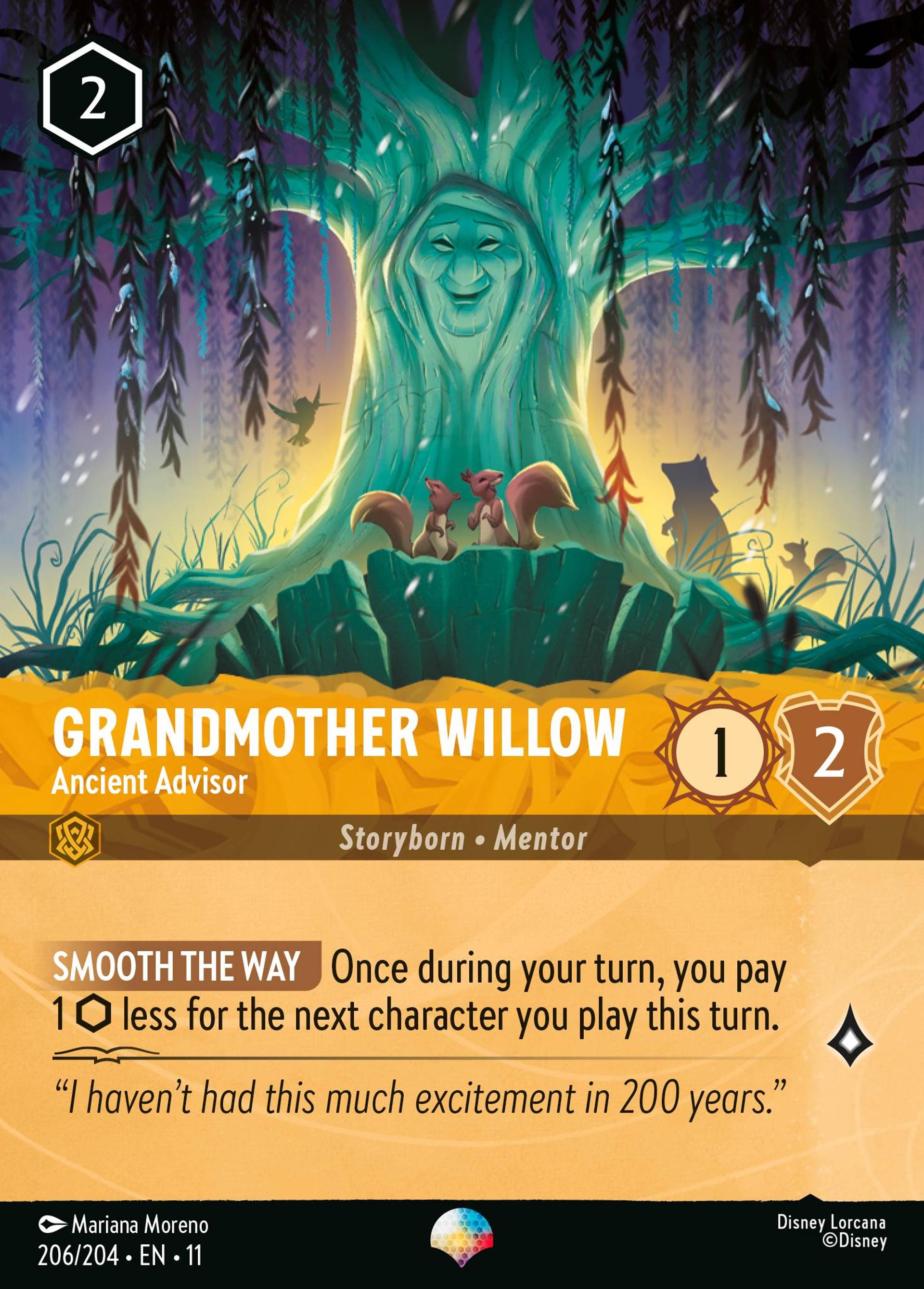Grand-Mère Feuillage - Conseillère ancestrale — Winterspell — Lorcana