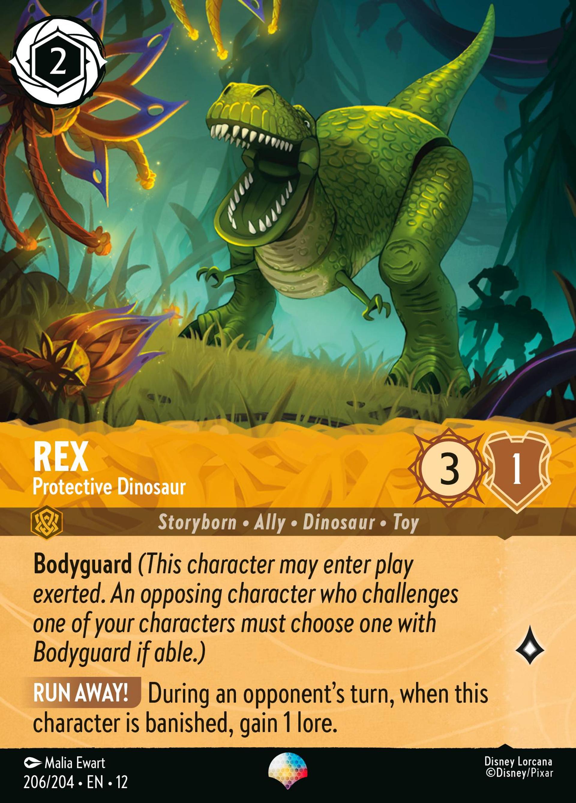 Rex - Dinosaure protecteur — Wilds Unknown — Lorcana