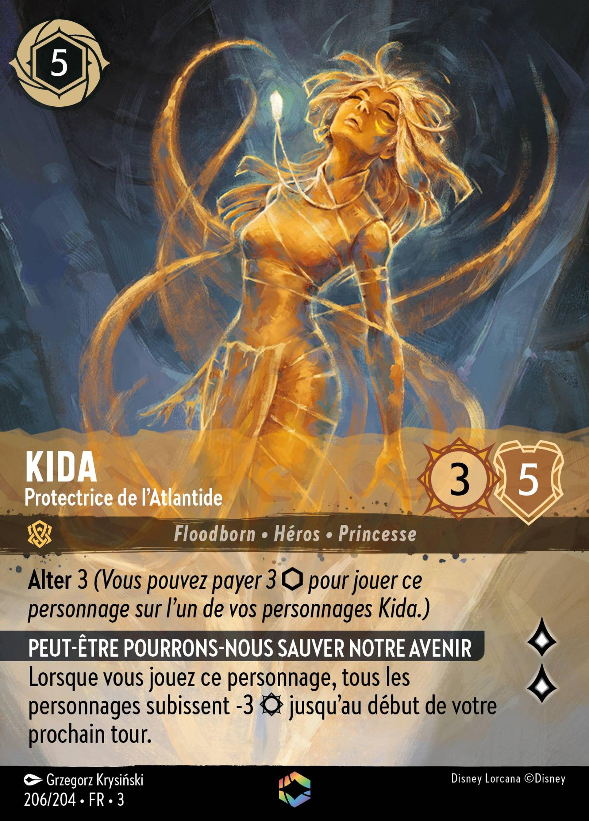 Kida - Protectrice de l'Atlantide — Into the Inklands — Lorcana
