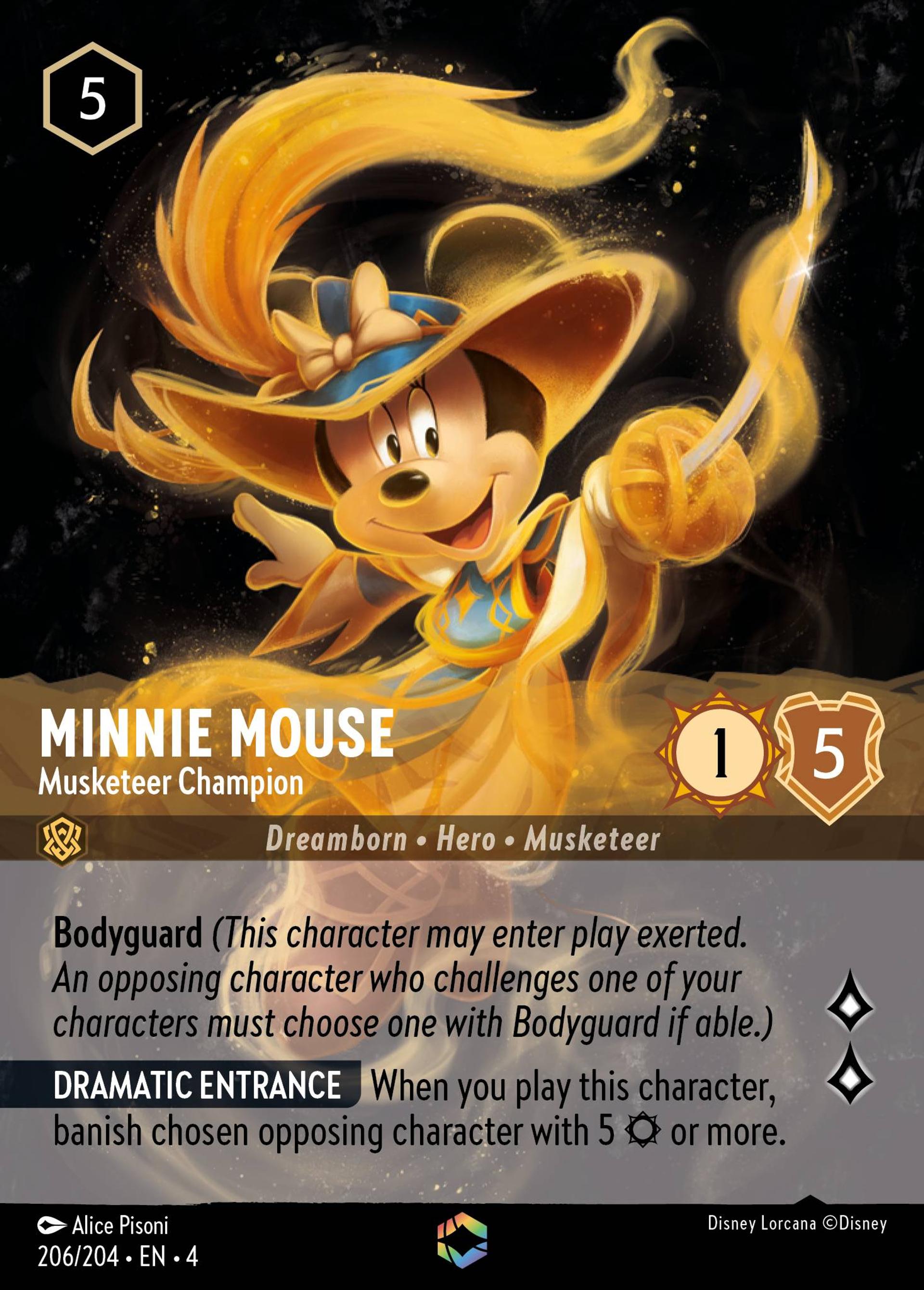 Minnie Mouse - Musketeer Champion — Ursula's Return — Lorcana