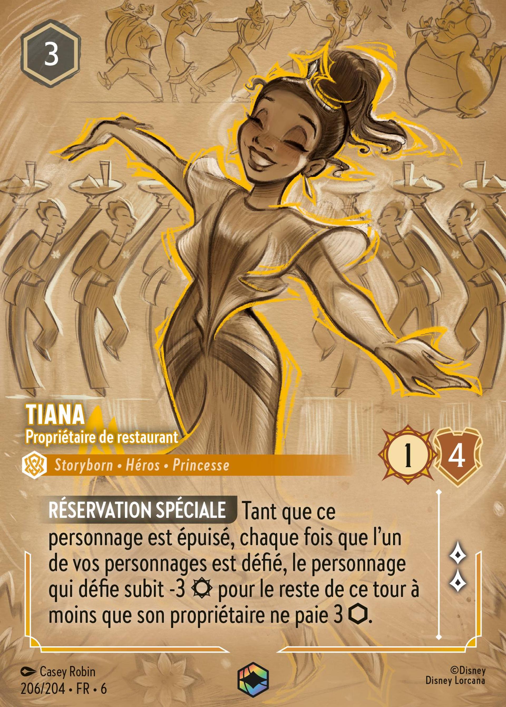 Tiana - Propriétaire de restaurant — Azurite Sea — Lorcana