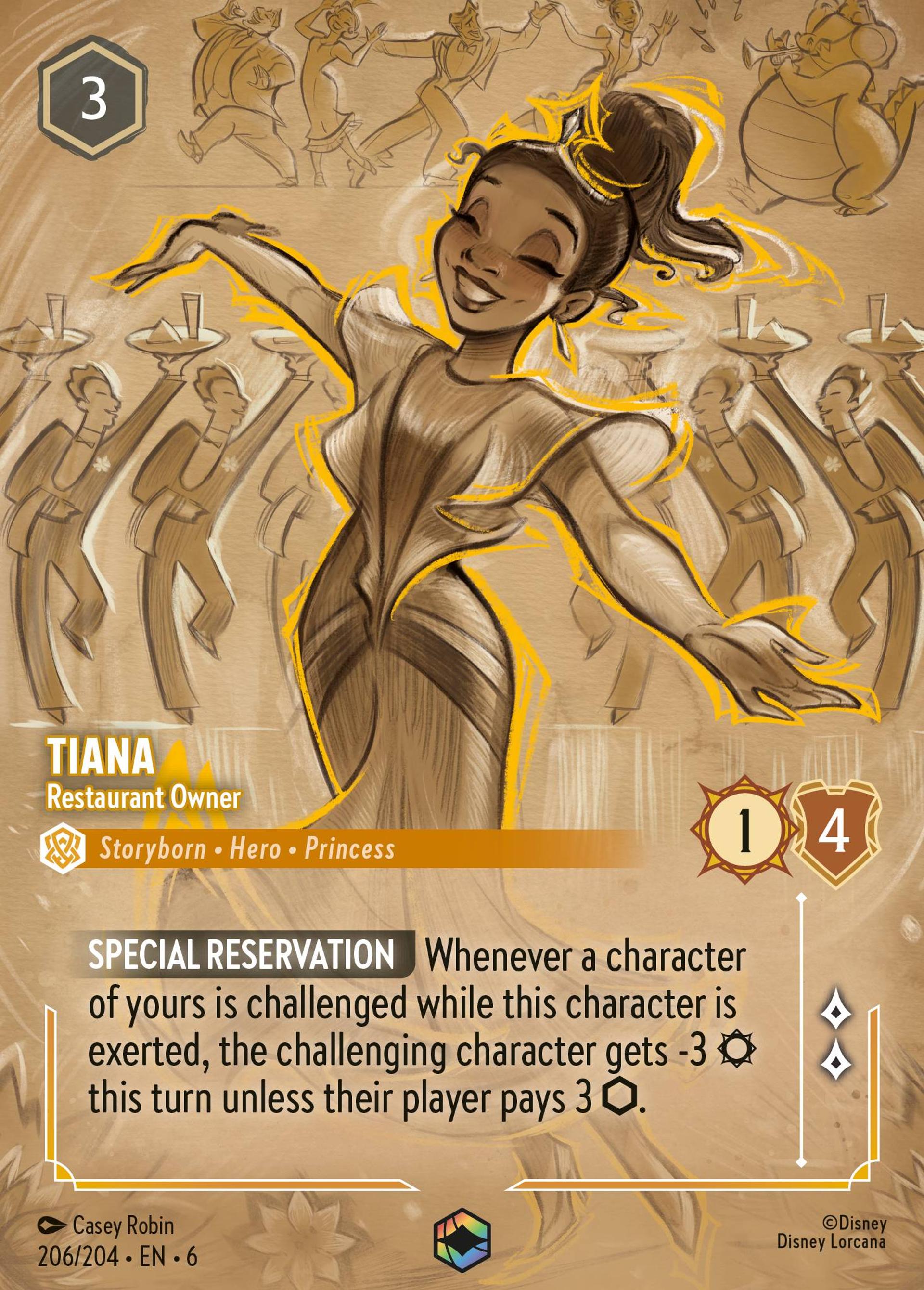 Tiana - Restaurant Owner — Azurite Sea — Lorcana