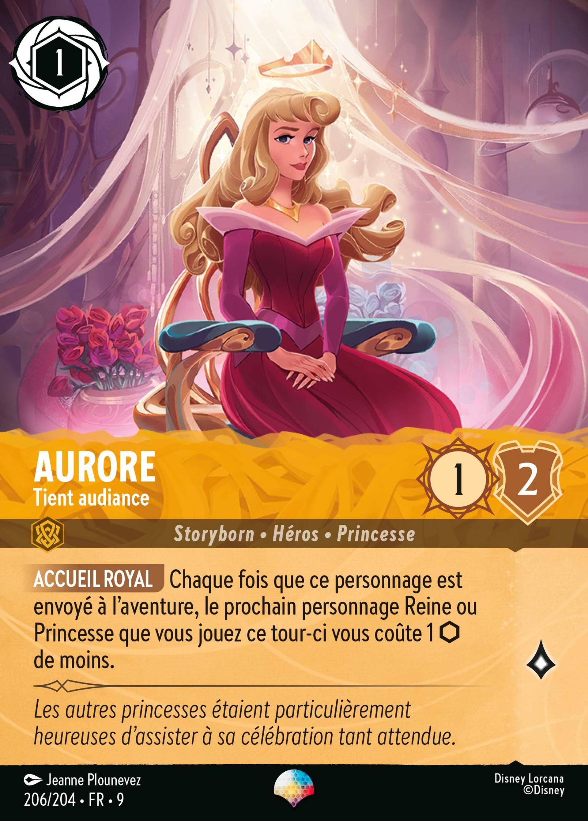 Aurore - Tient audiance — Fabled — Lorcana