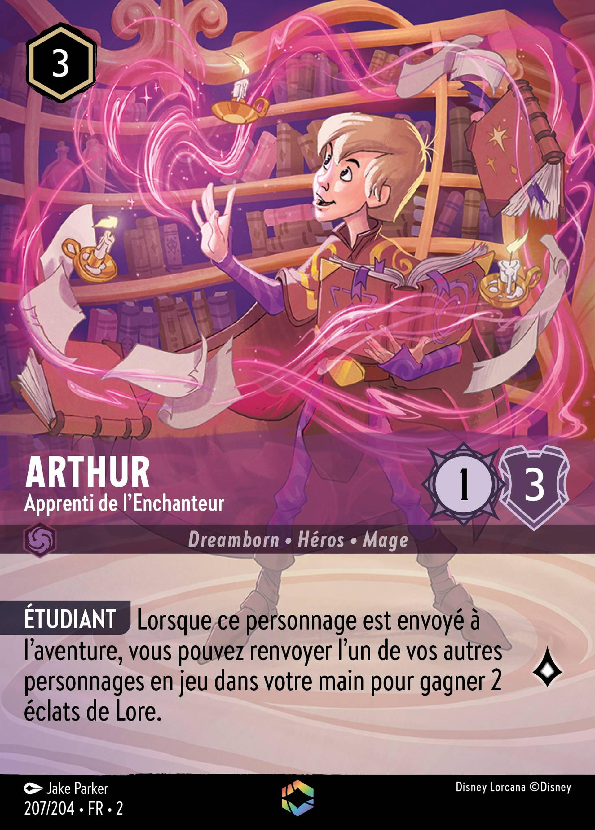 Arthur - Apprenti de l'Enchanteur — Rise of the Floodborn — Lorcana
