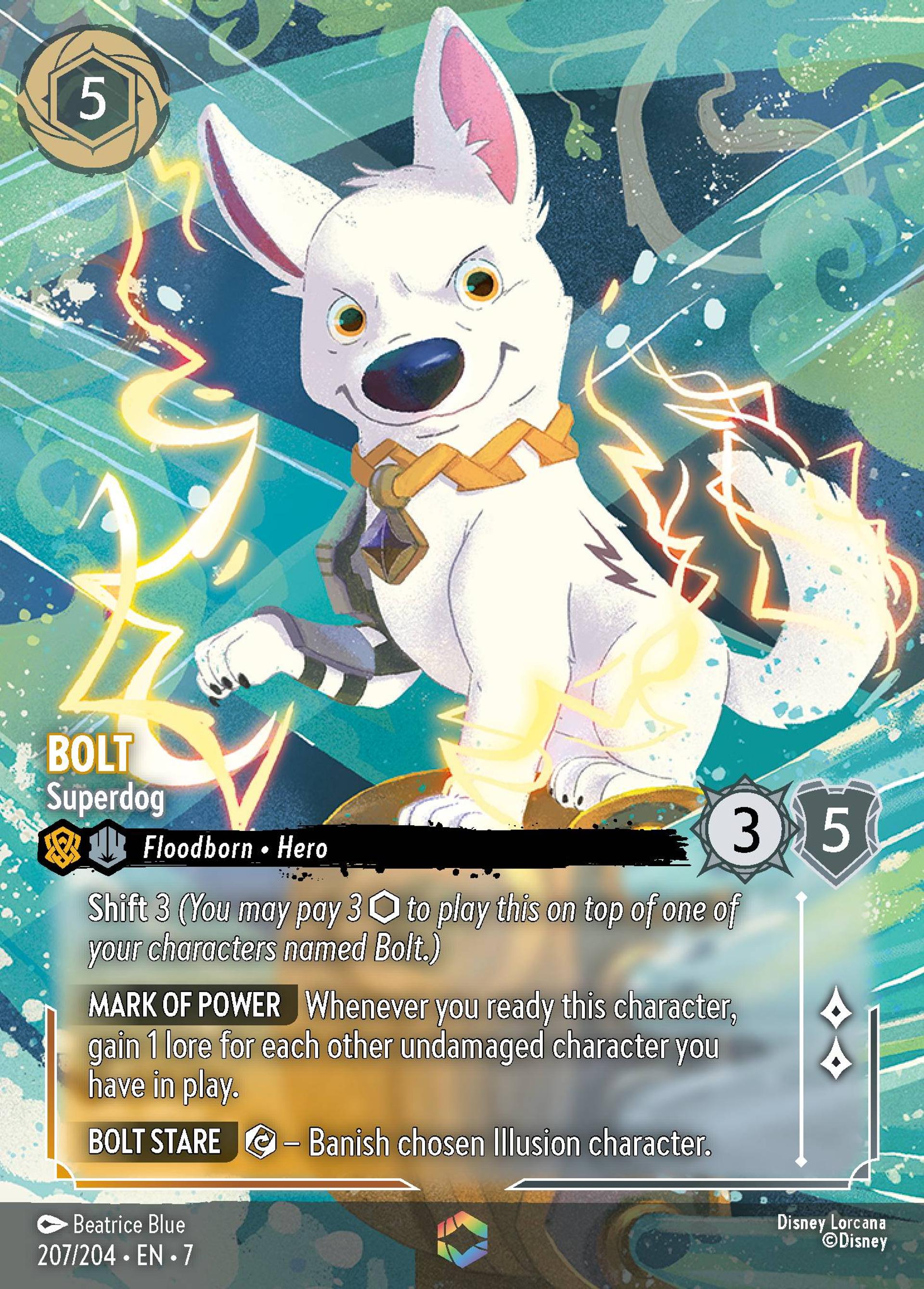 Bolt - Superdog — Archazia's Island — Lorcana