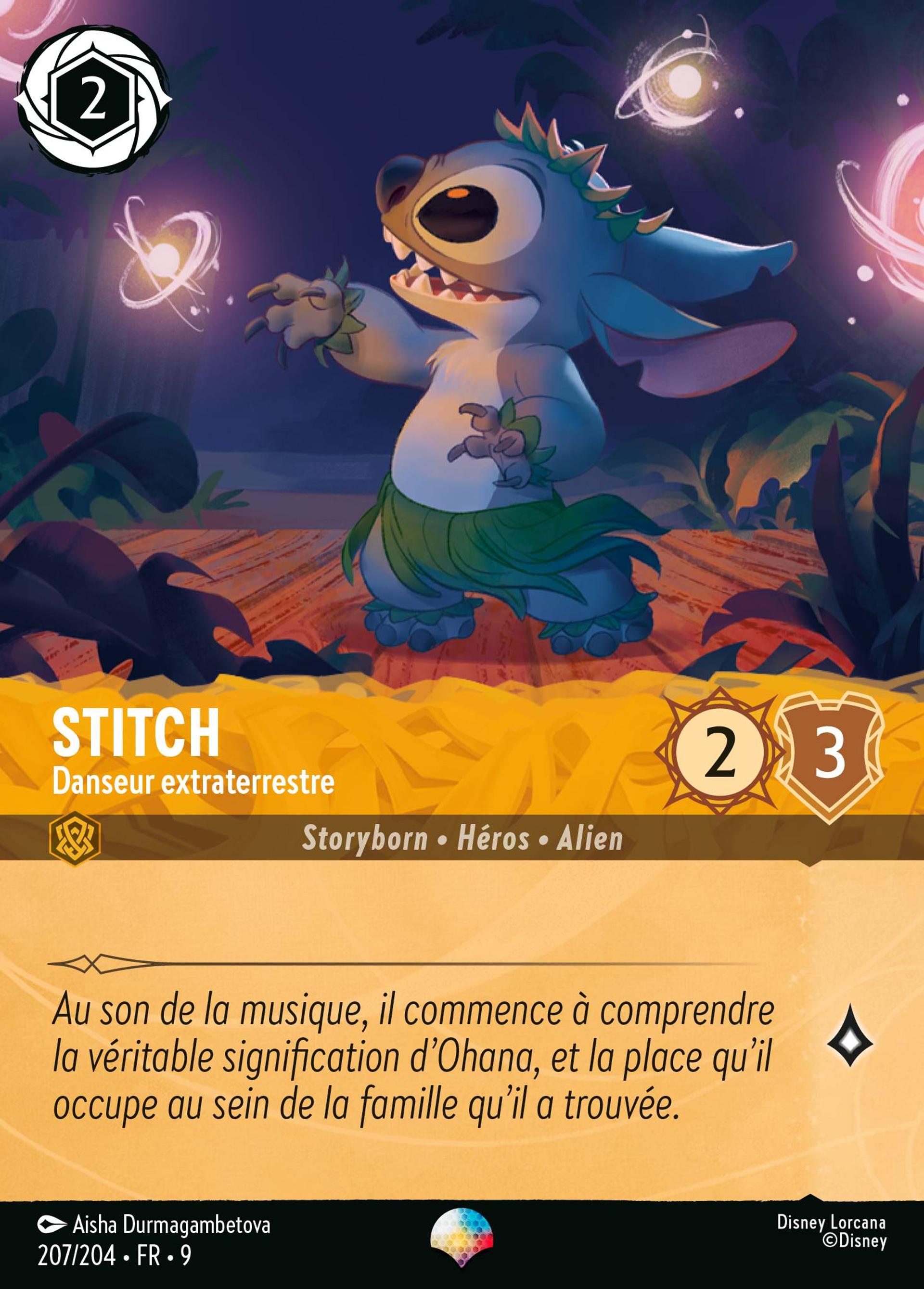 Stitch - Danseur extraterrestre — Fabled — Lorcana
