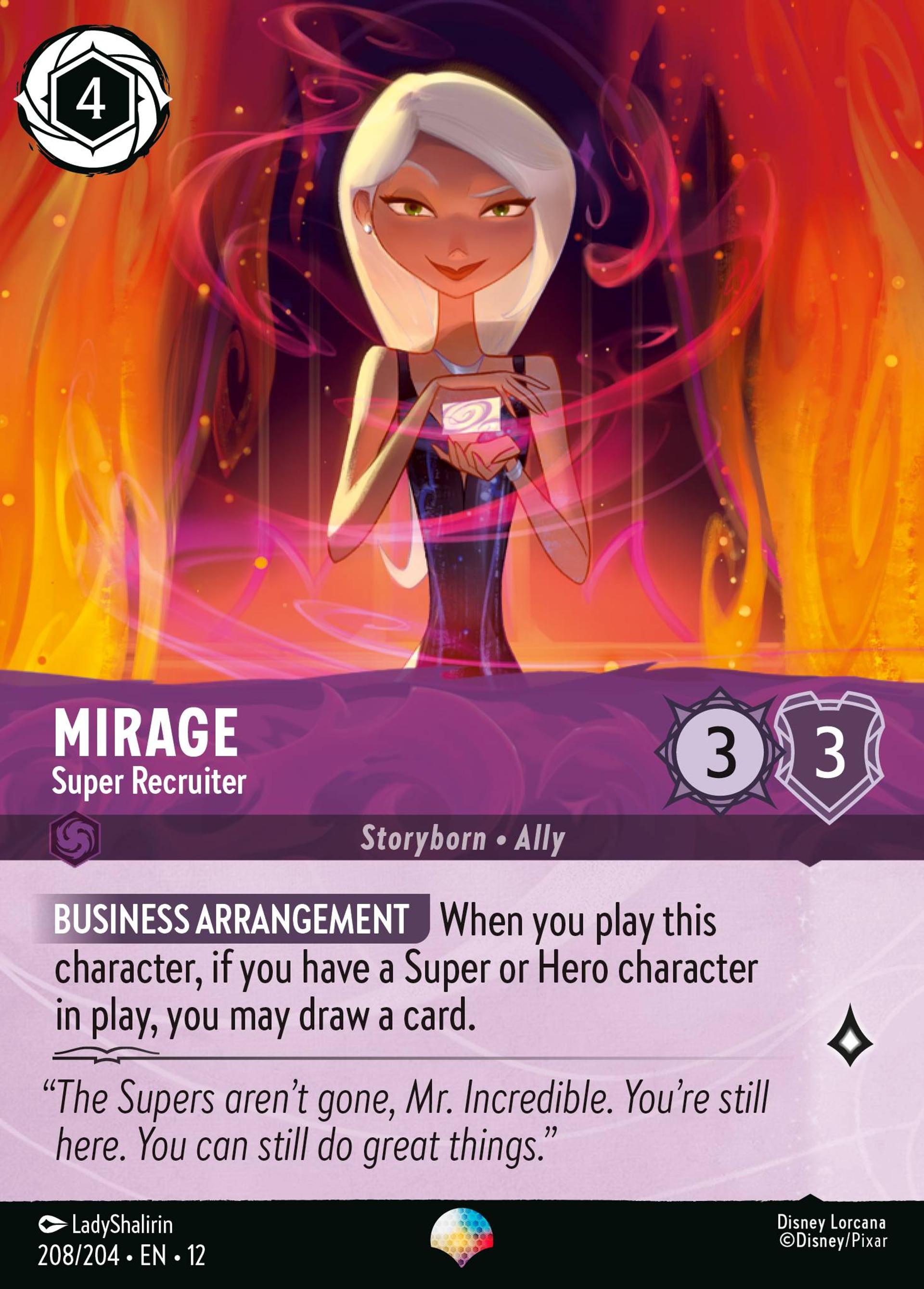 Mirage - Super Recruiter — Wilds Unknown — Lorcana
